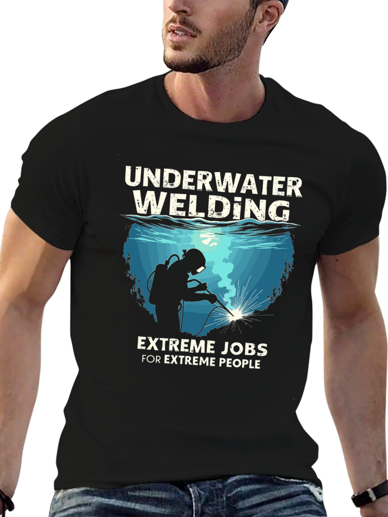 Underwater Welding Extreme Jobs T-Shirt