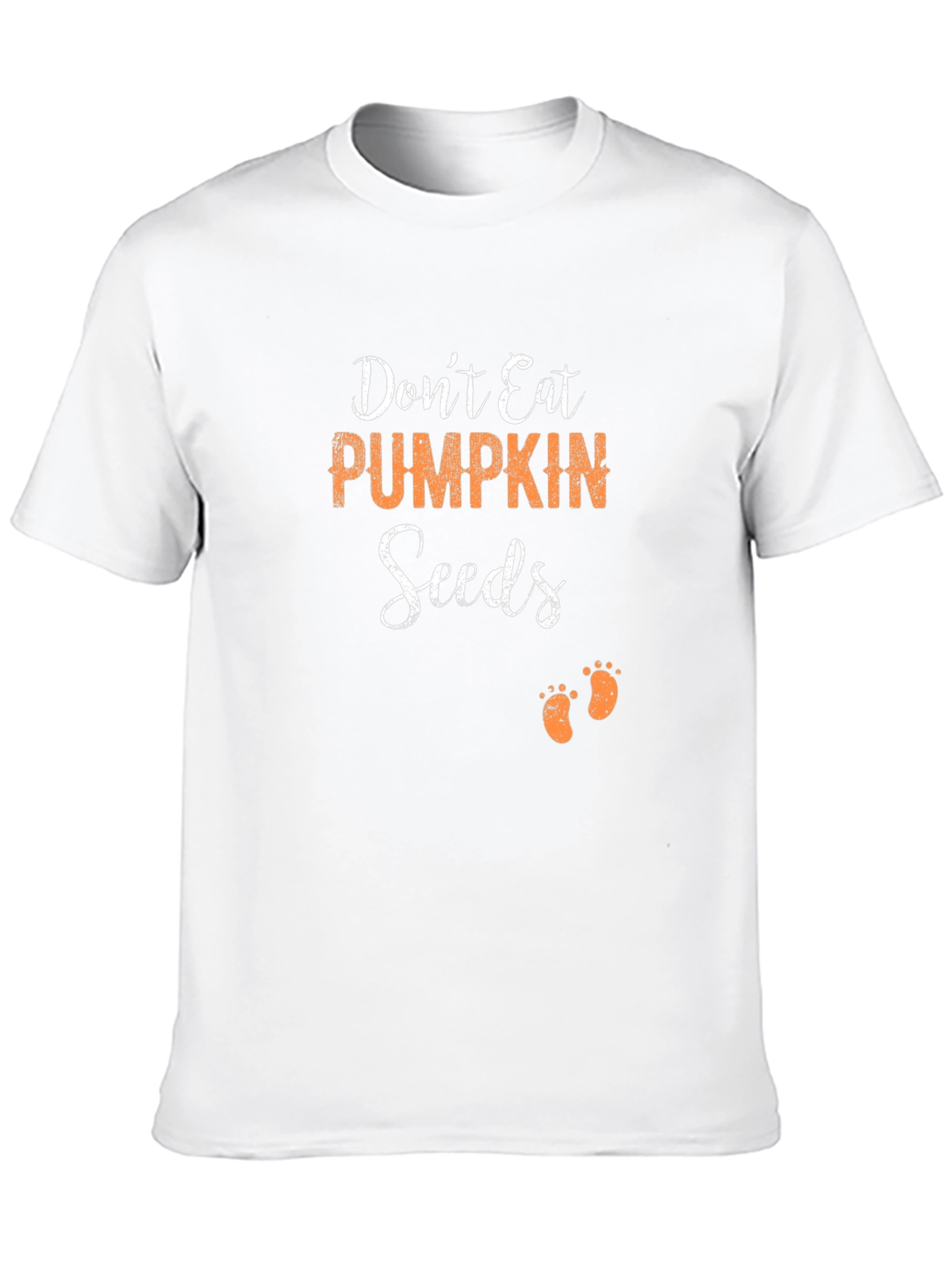 Dont Eat Pumpkin Seeds T-Shirt Pregnancy Announcement Halloween Tee