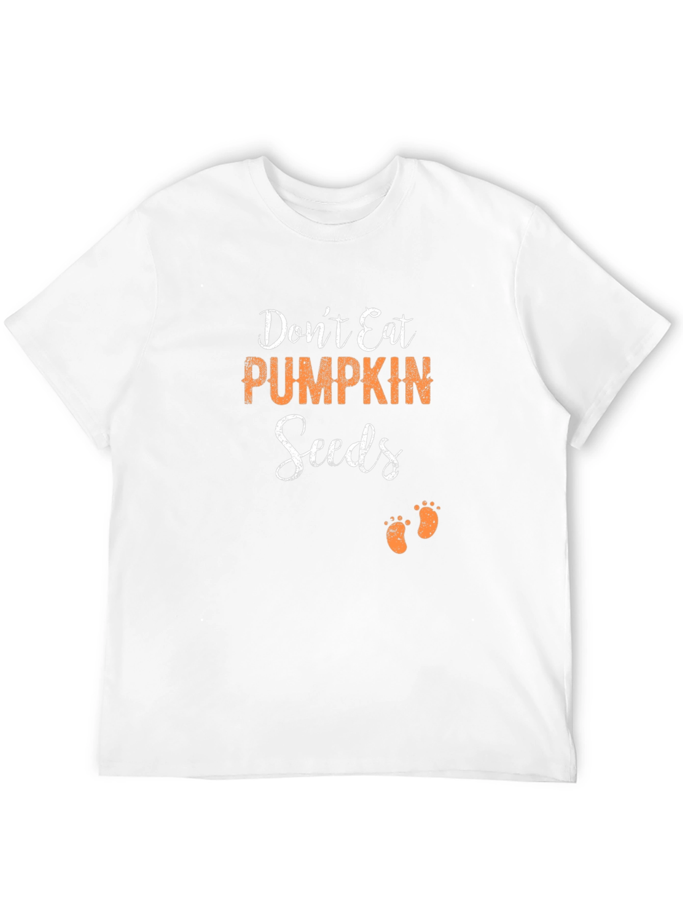 Dont Eat Pumpkin Seeds T-Shirt Pregnancy Announcement Halloween Tee