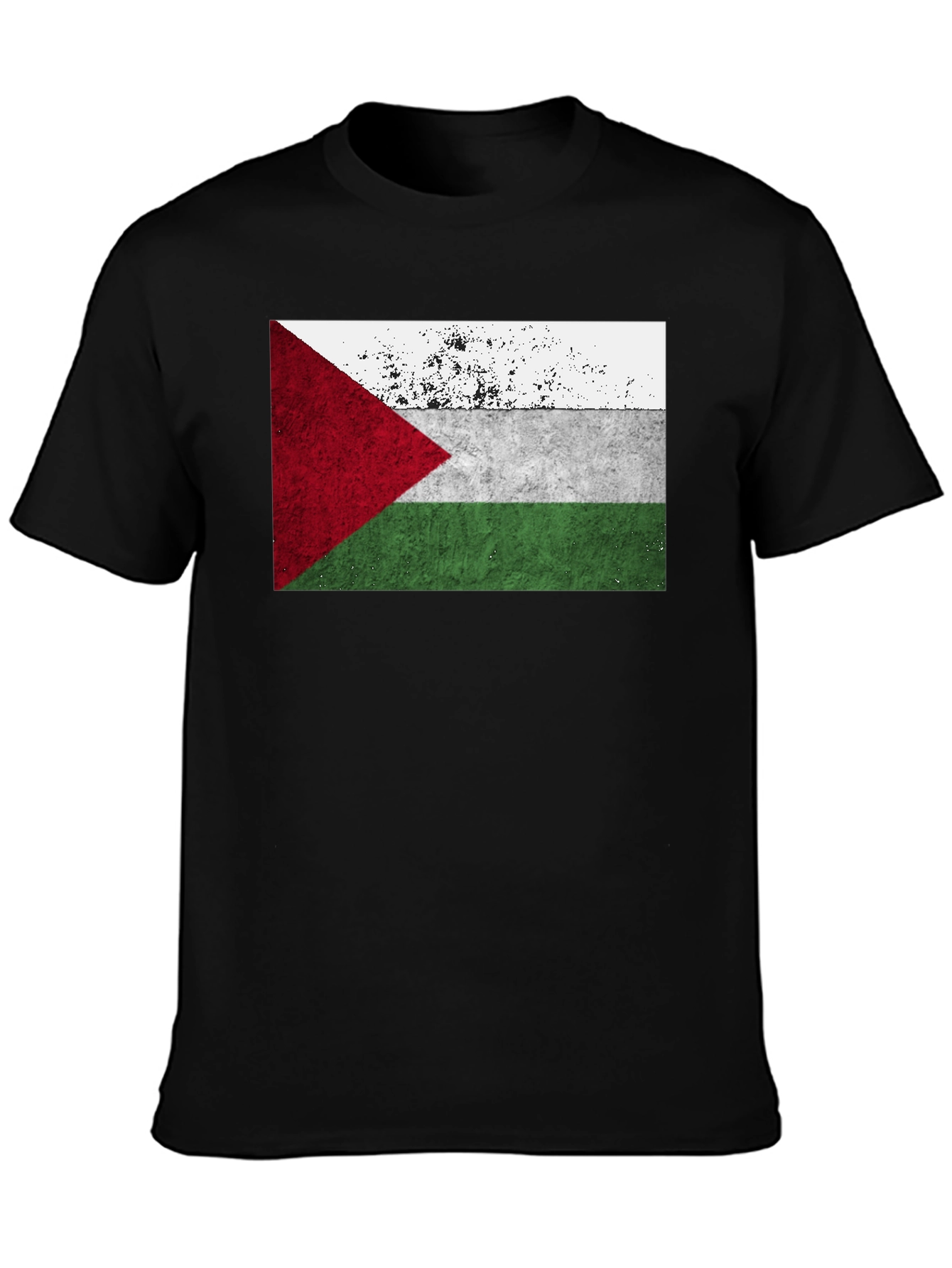 Palestine Flag T-Shirt | Distressed Patriotic Tee