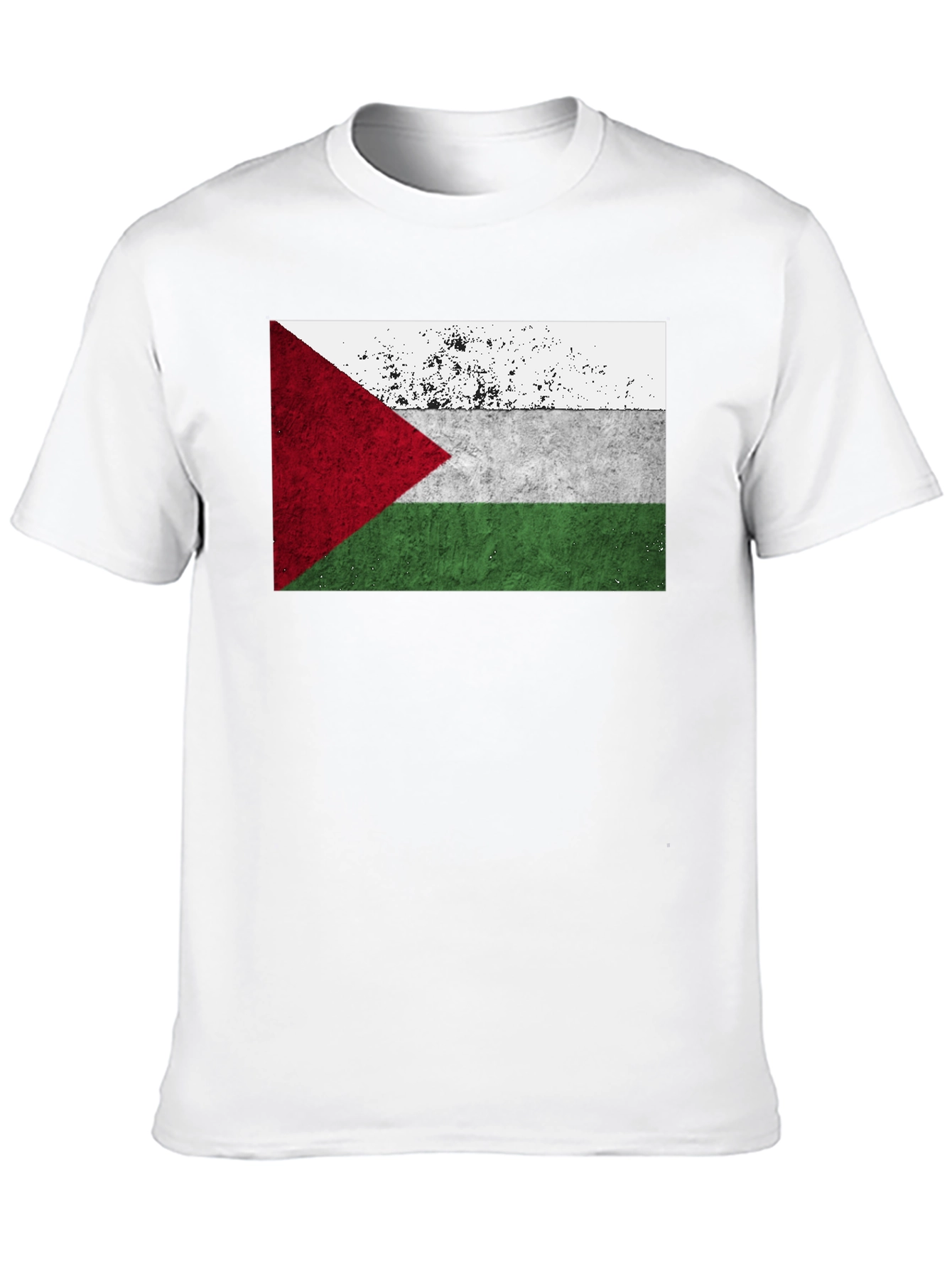 Palestine Flag T-Shirt | Distressed Patriotic Tee