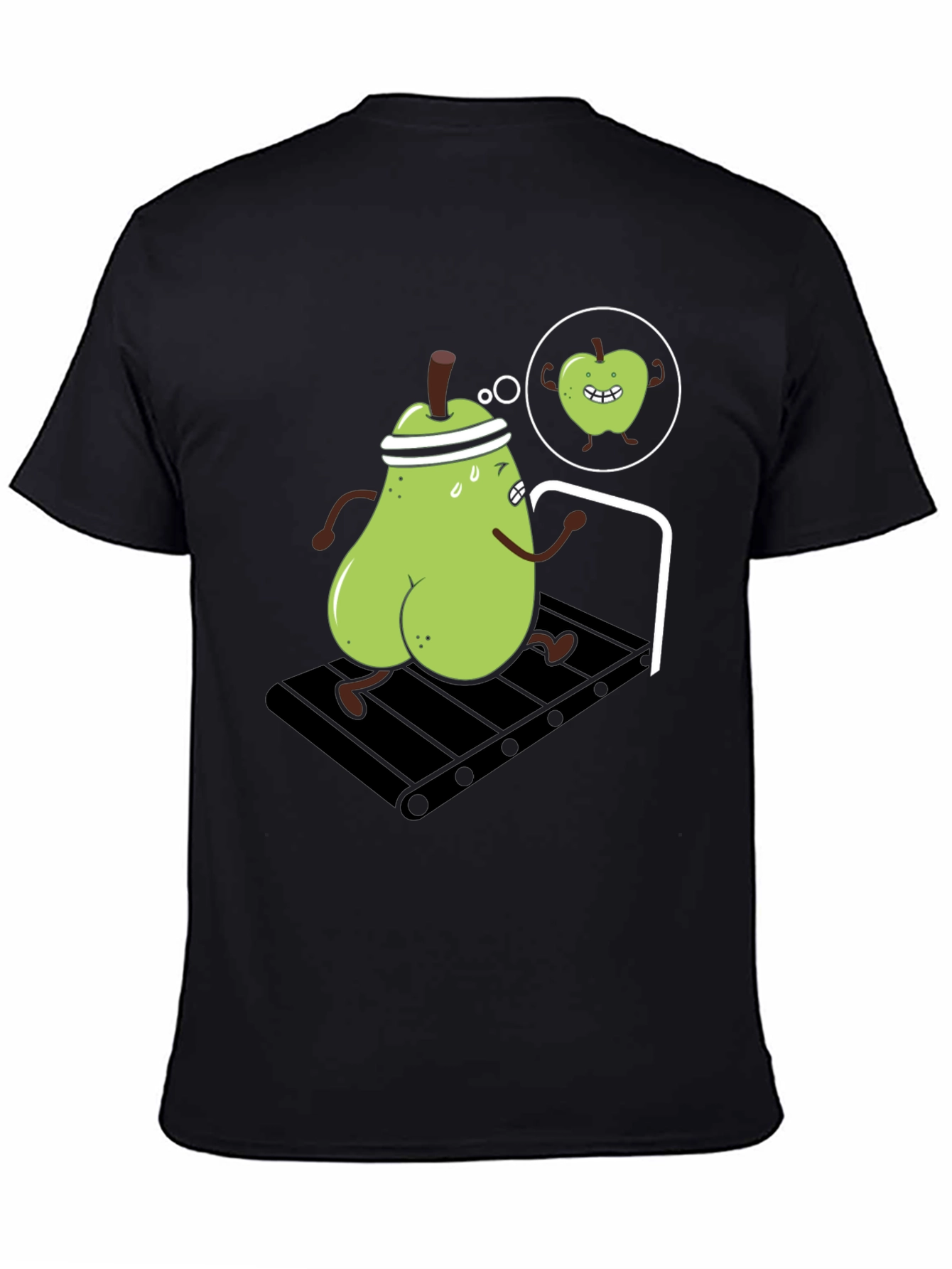 Funny Pear Treadmill Workout T-Shirt