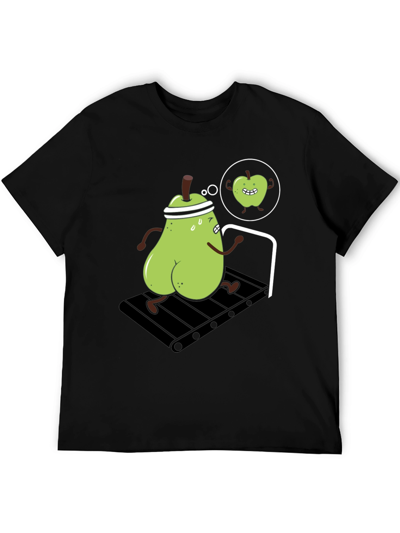 Funny Pear Treadmill Workout T-Shirt