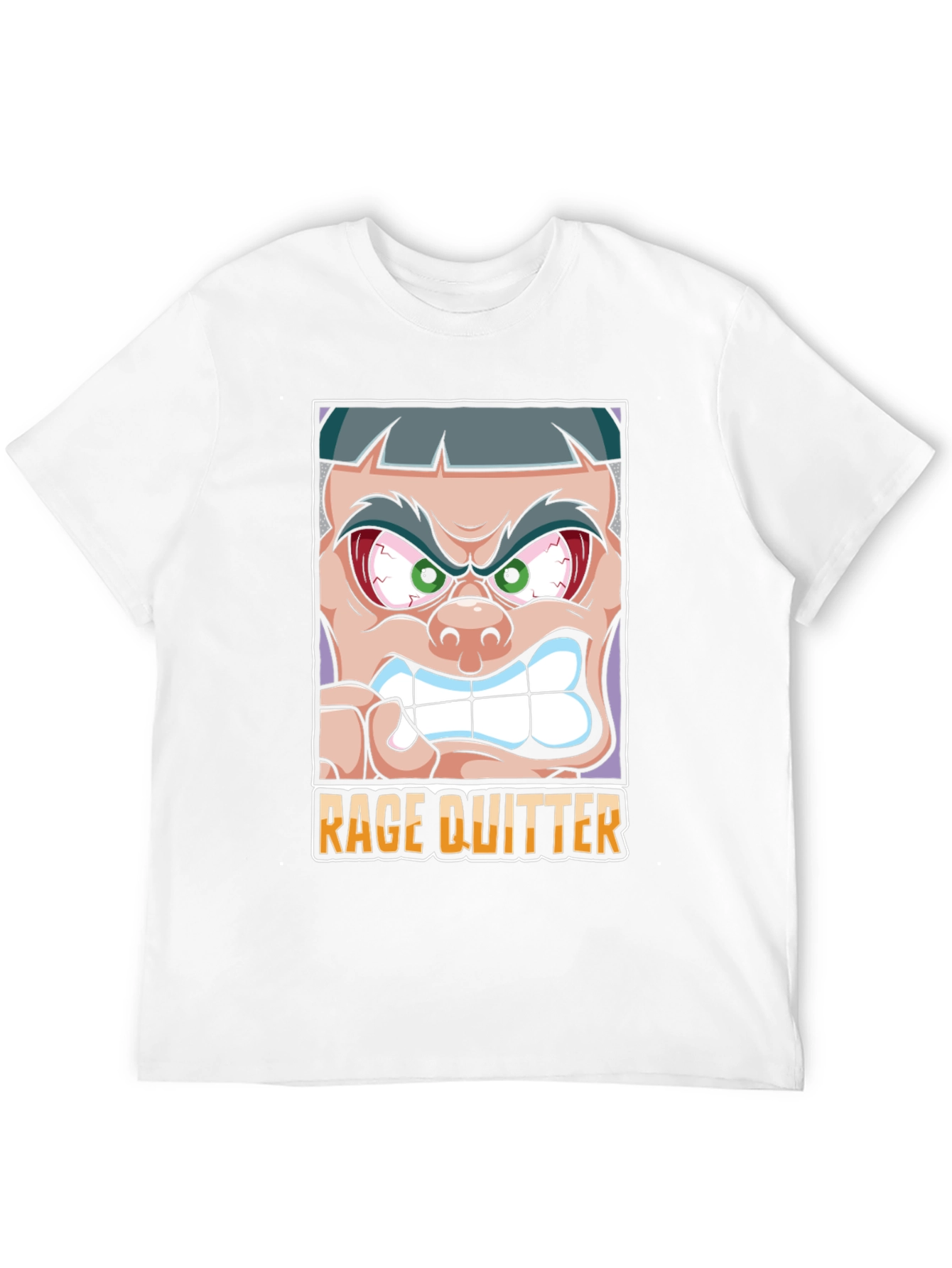 Rage Quitter Graphic Tee - Gamer Style