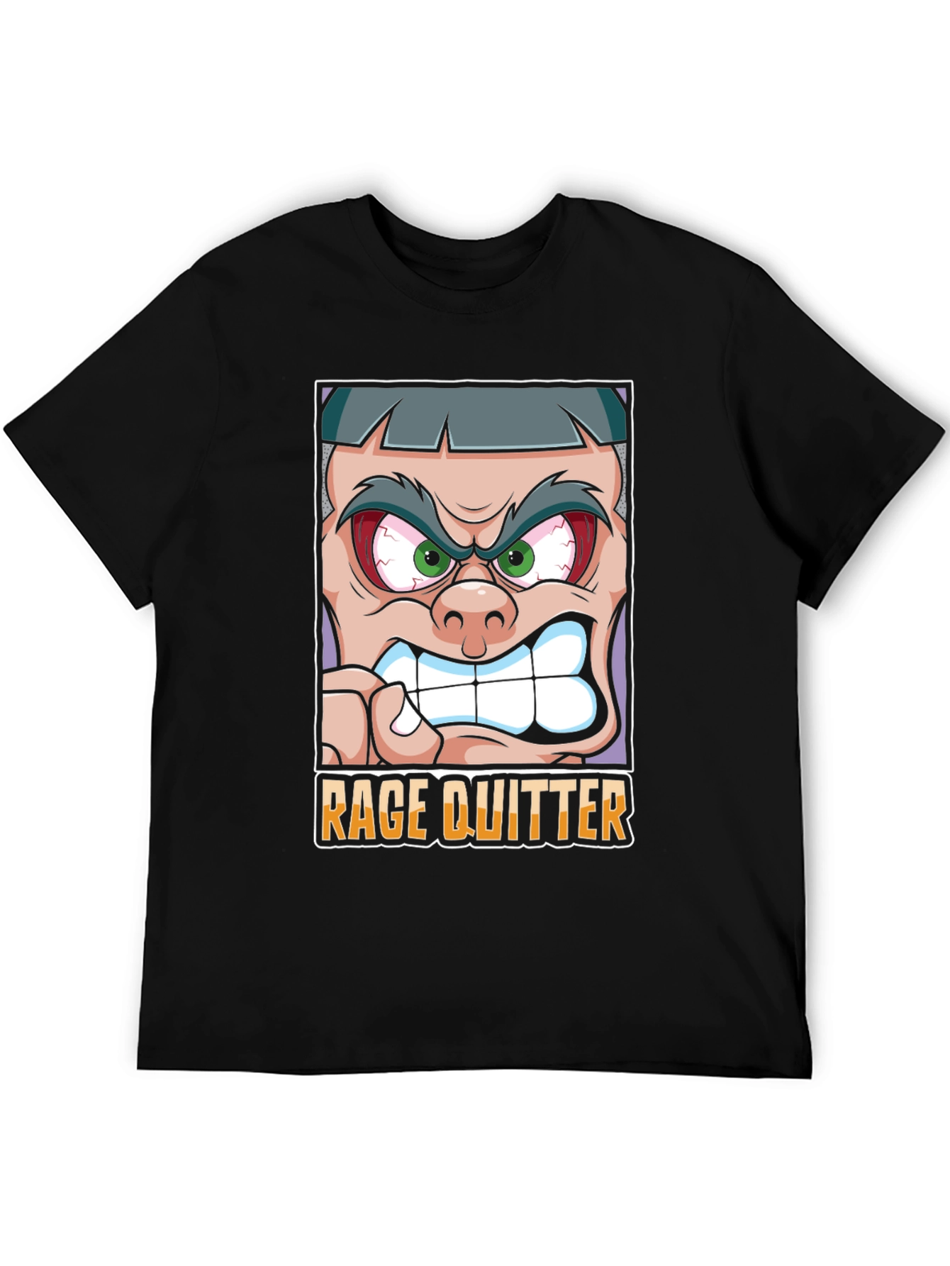 Rage Quitter Graphic Tee - Gamer Style