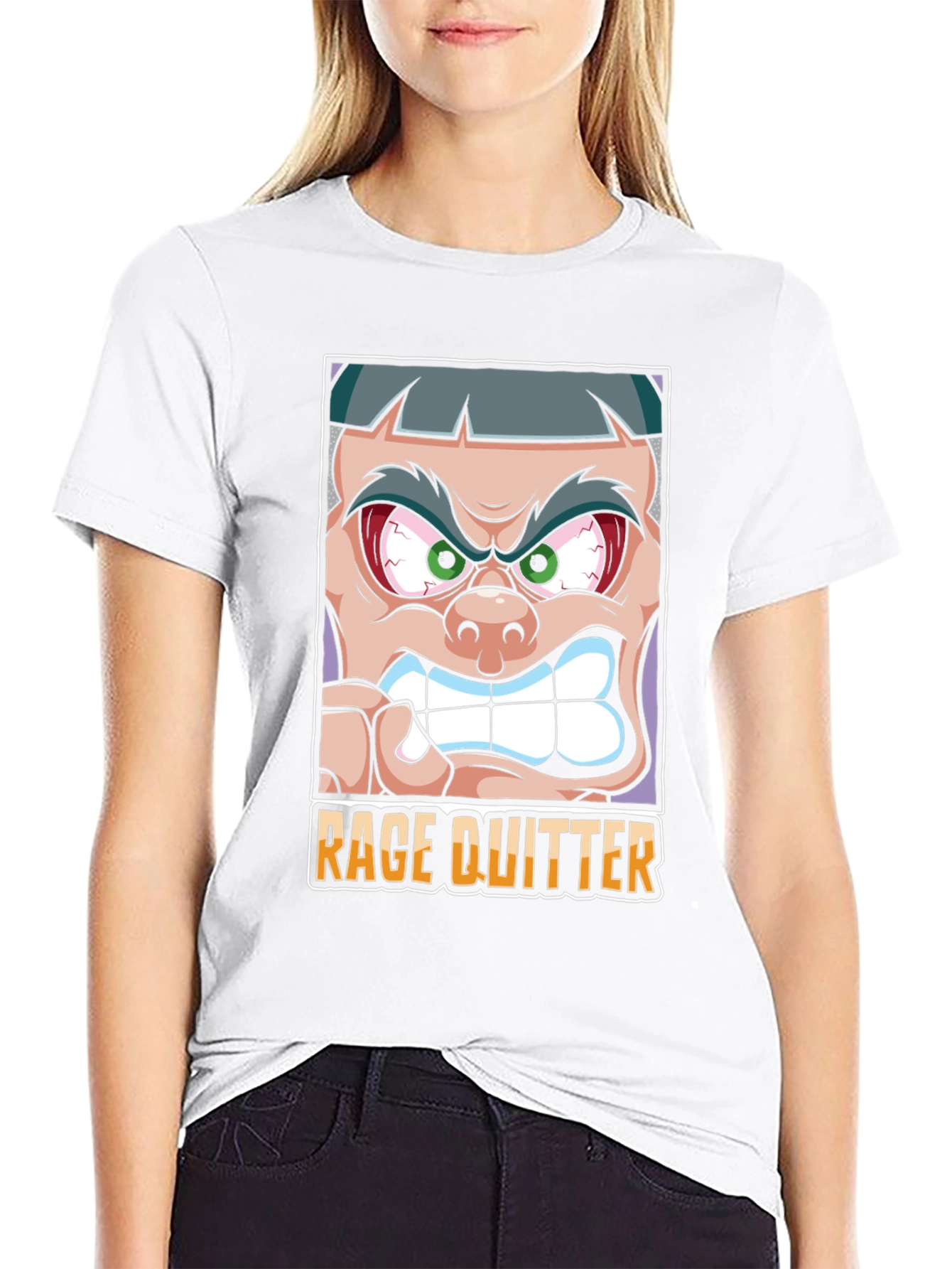 Rage Quitter Graphic Tee - Gamer Style