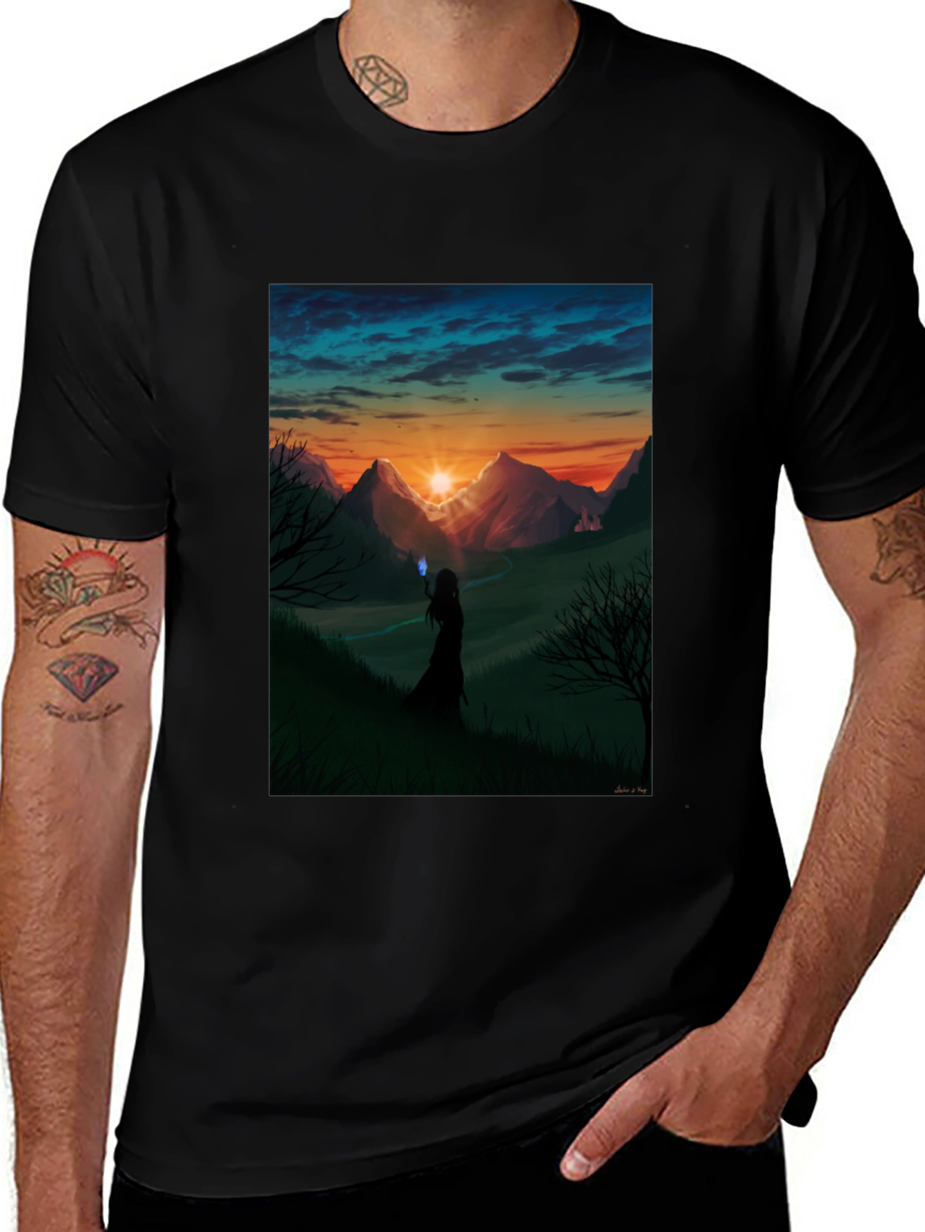 Sunset Mountains T-Shirt