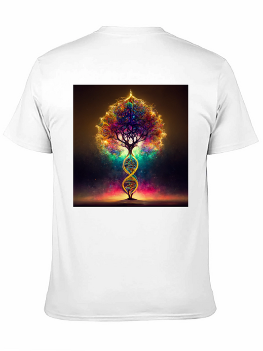 DNA Tree of Life Black T-Shirt