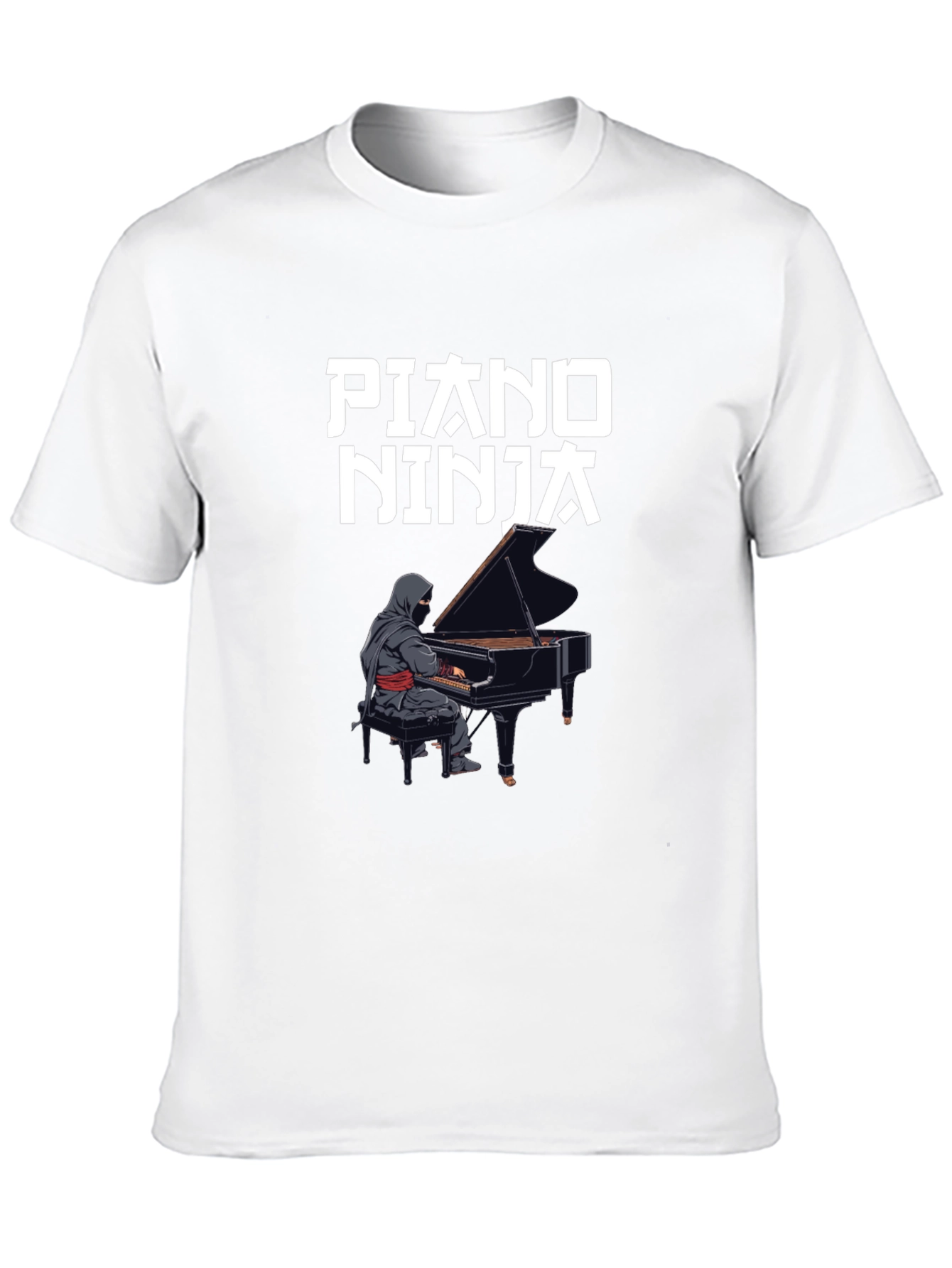 Piano Ninja Graphic T-Shirt