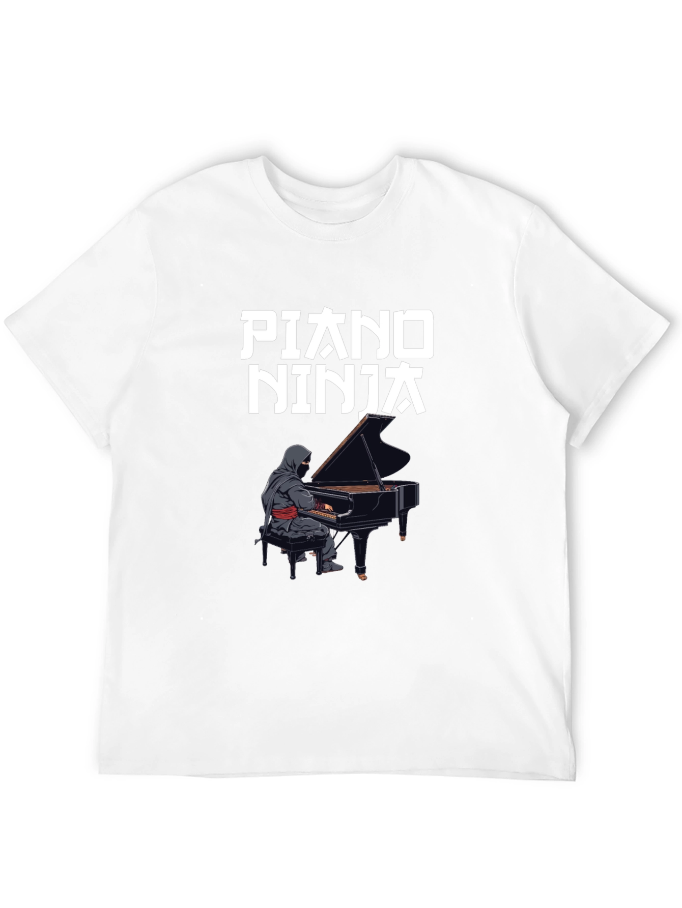 Piano Ninja Graphic T-Shirt