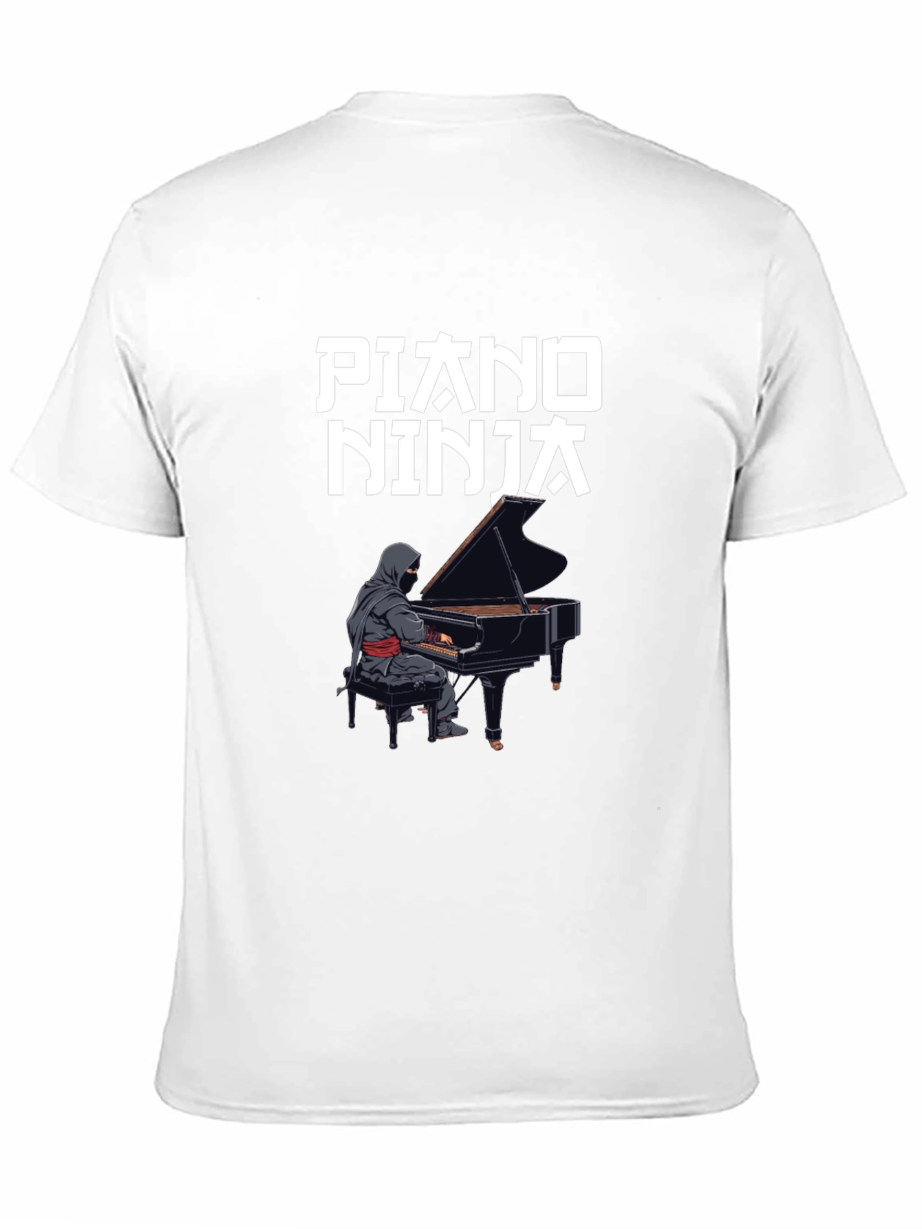 Piano Ninja Graphic T-Shirt