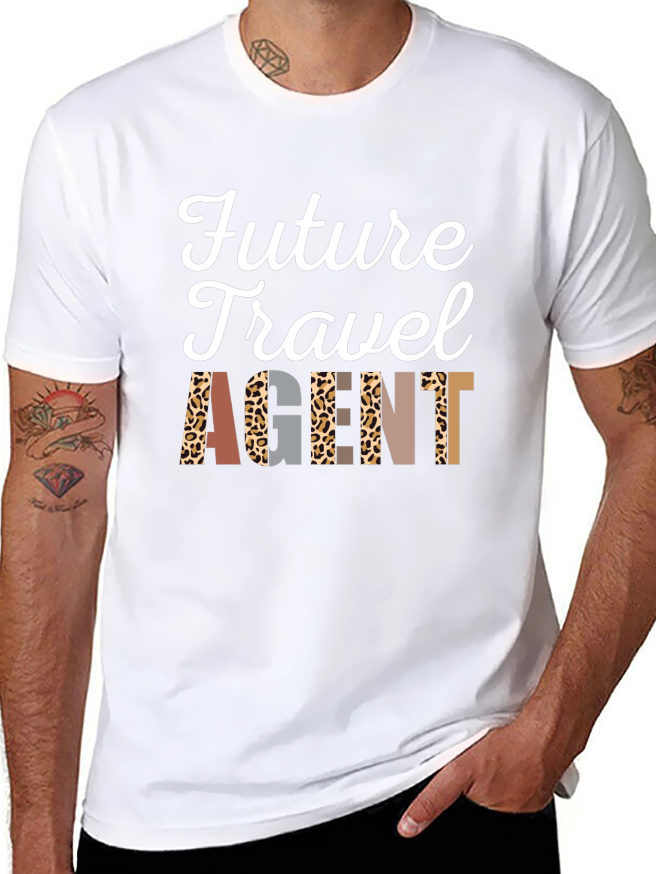 Future Travel Agent T-Shirt - Trendy Design