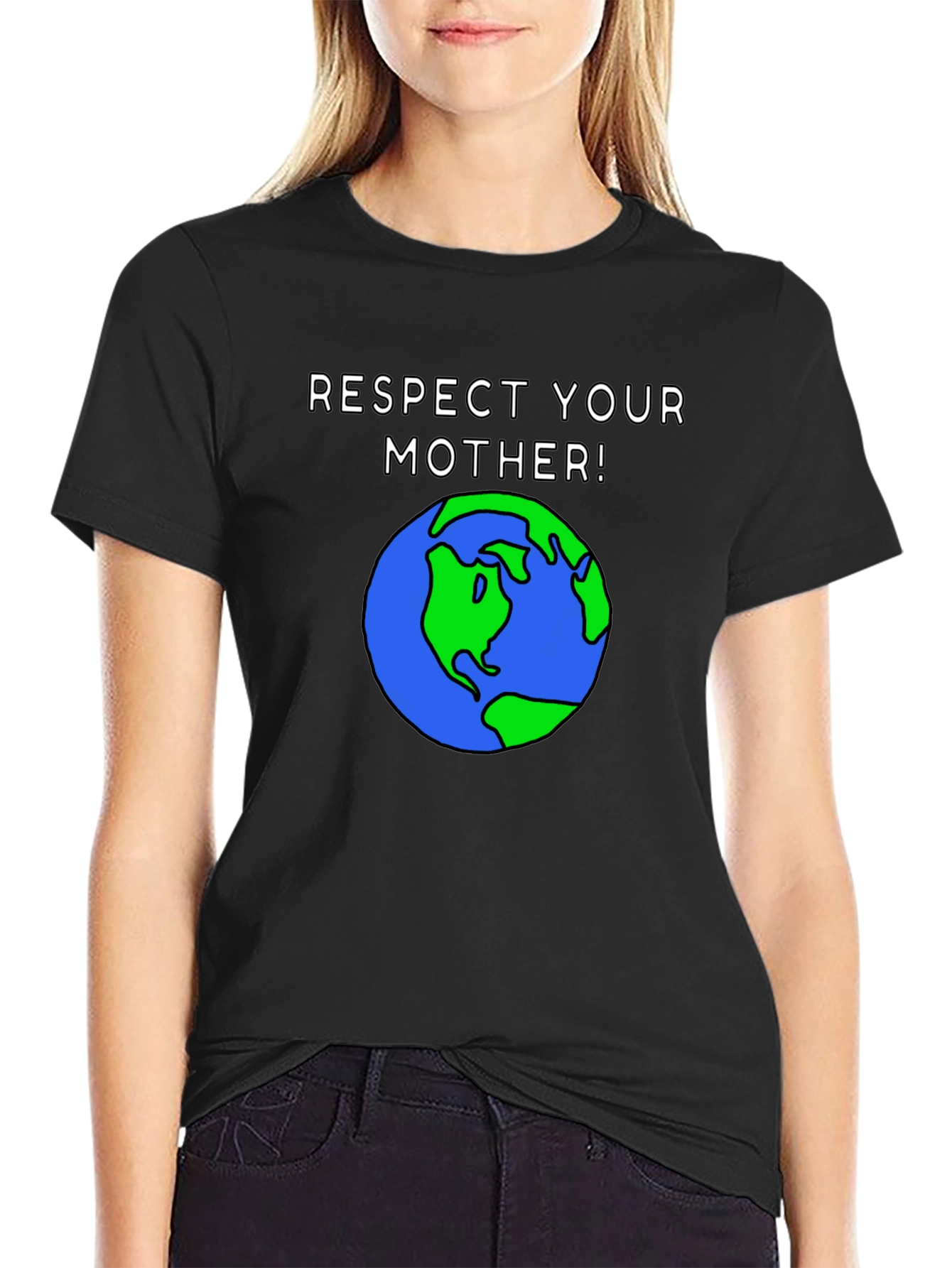 Respect Your Mother Earth Graphic T-Shirt