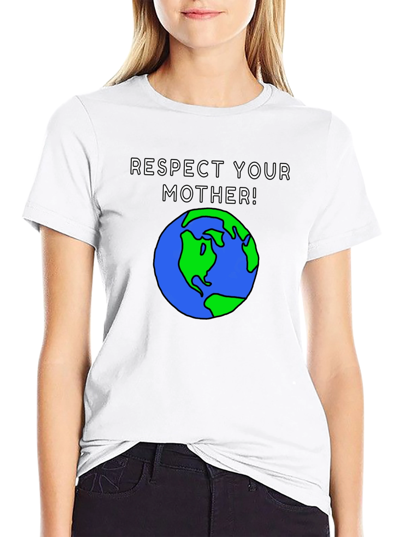 Respect Your Mother Earth Graphic T-Shirt