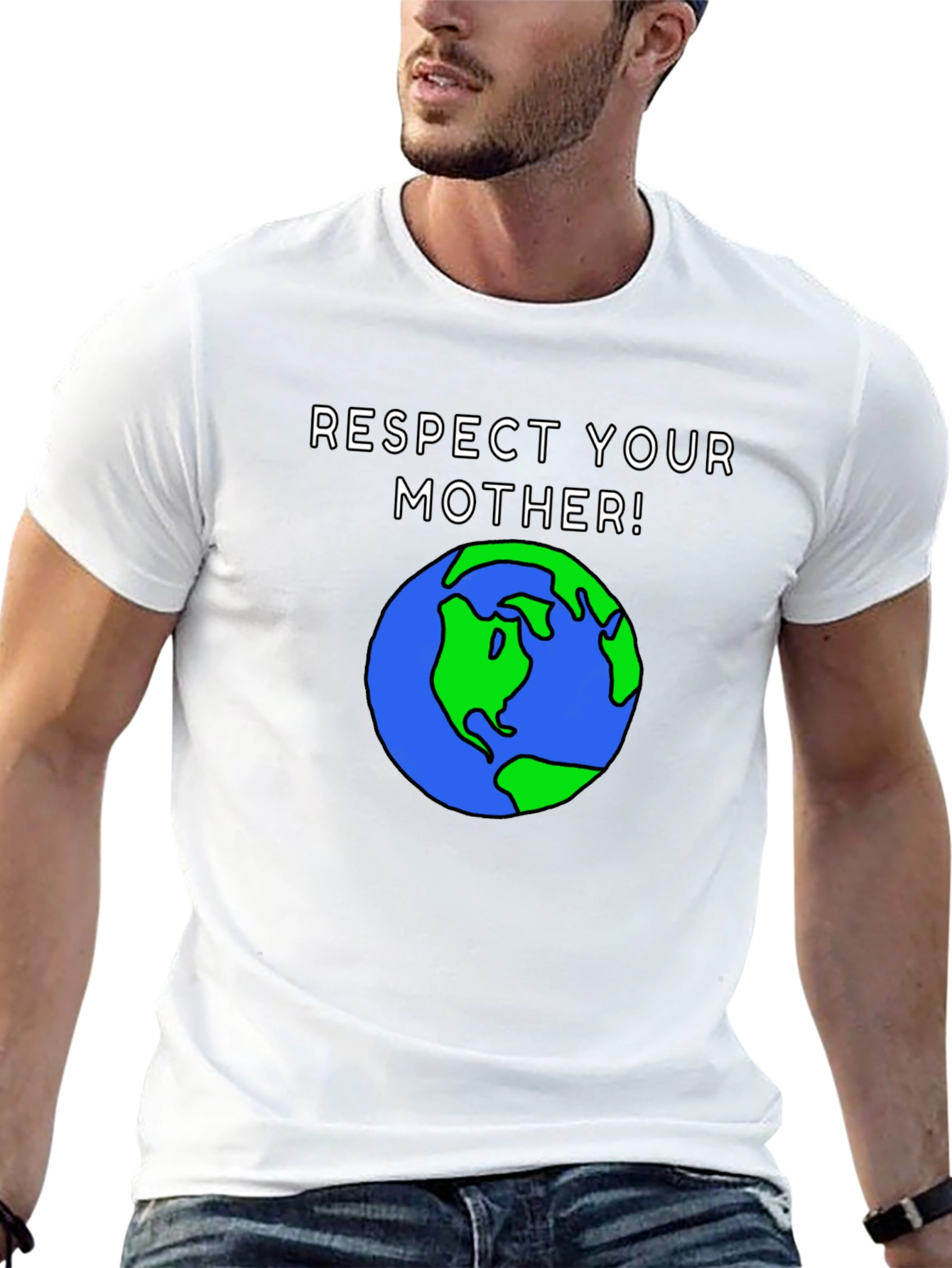 Respect Your Mother Earth Graphic T-Shirt