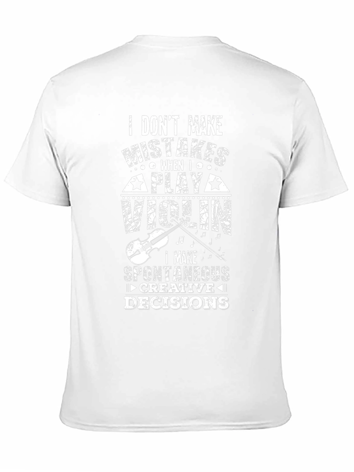 Violin Player T-Shirt - Spontaneous Creative Decisions