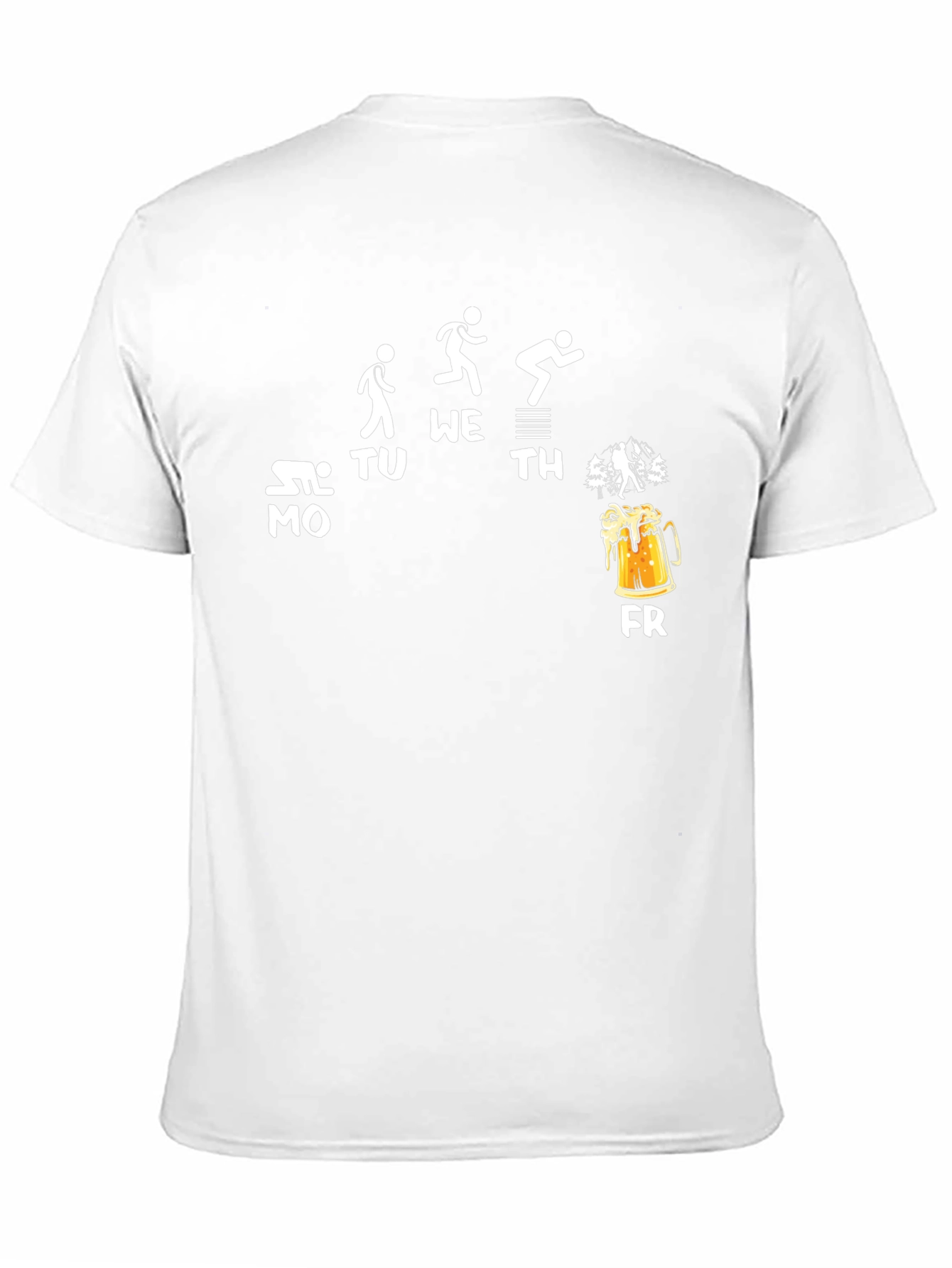 Work Week to Weekend Black Graphic T-Shirt