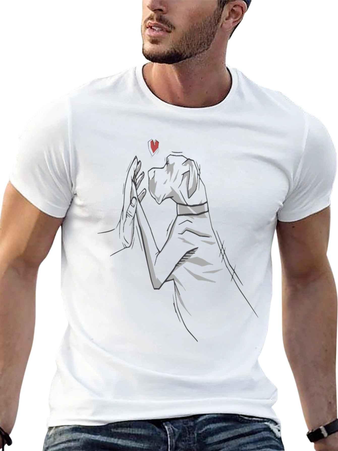 Heart Dog T-Shirt