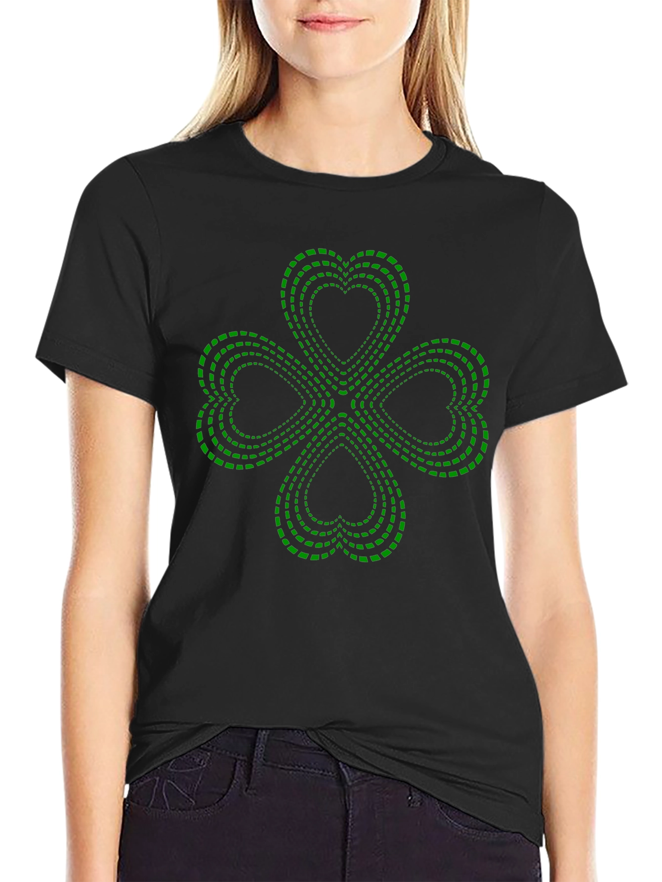 Lucky Clover Graphic Tee - St. Patricks Day Style
