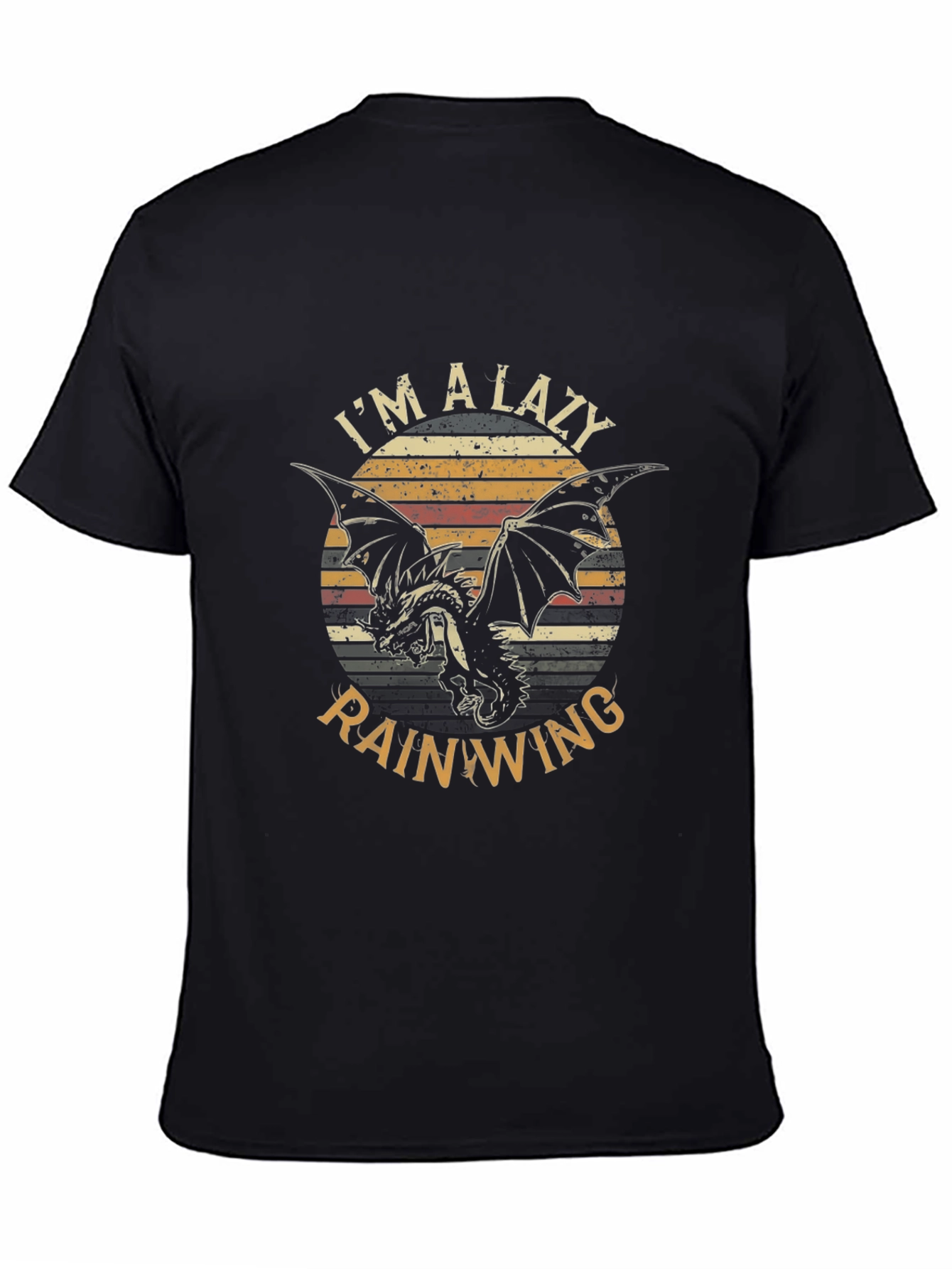 Lazy Rainwing Dragon Graphic Tee