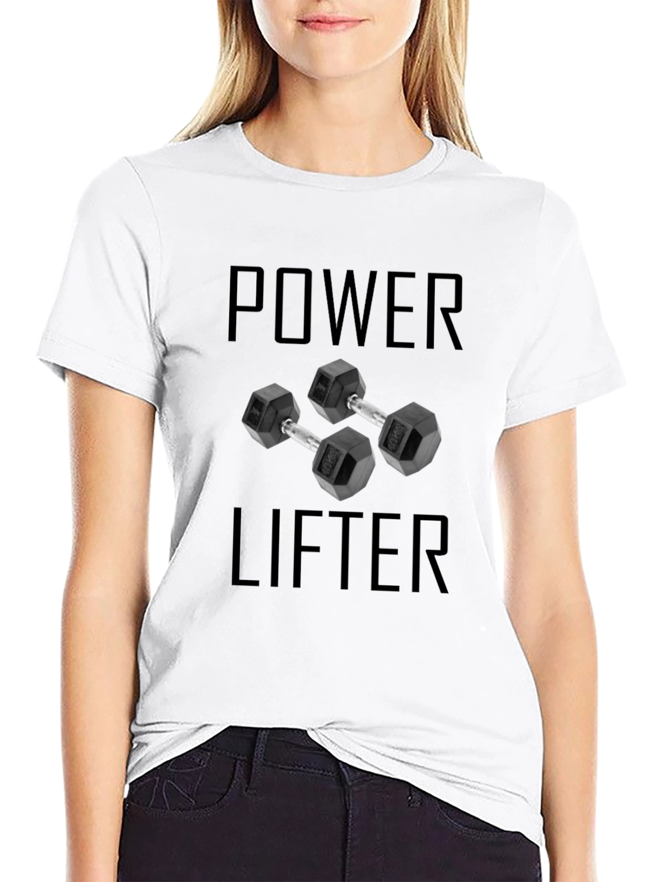 Power Lifter T-Shirt - Black Workout Apparel