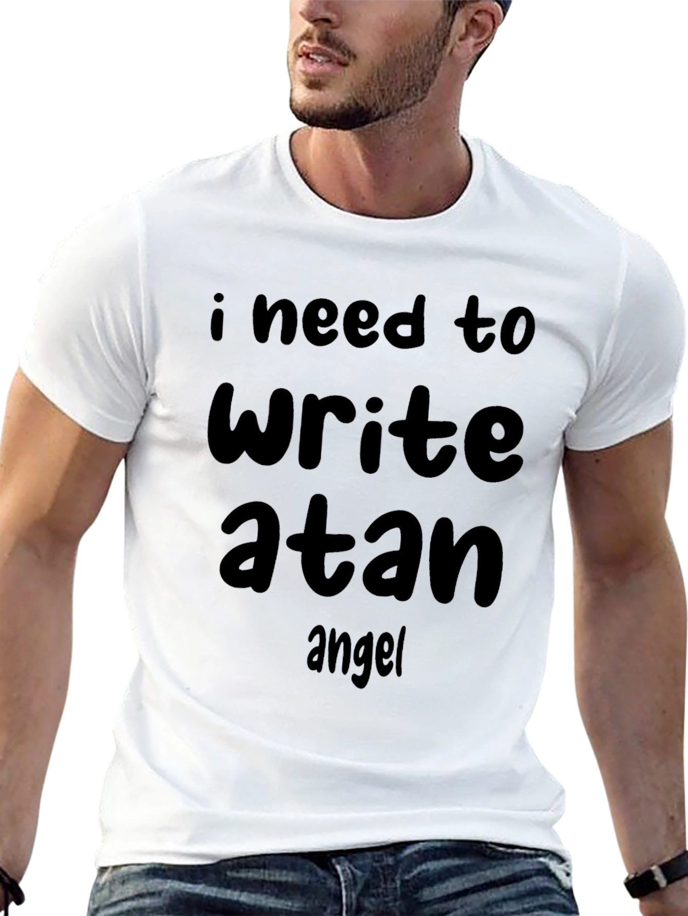 I need to write a Tan Angel Tee