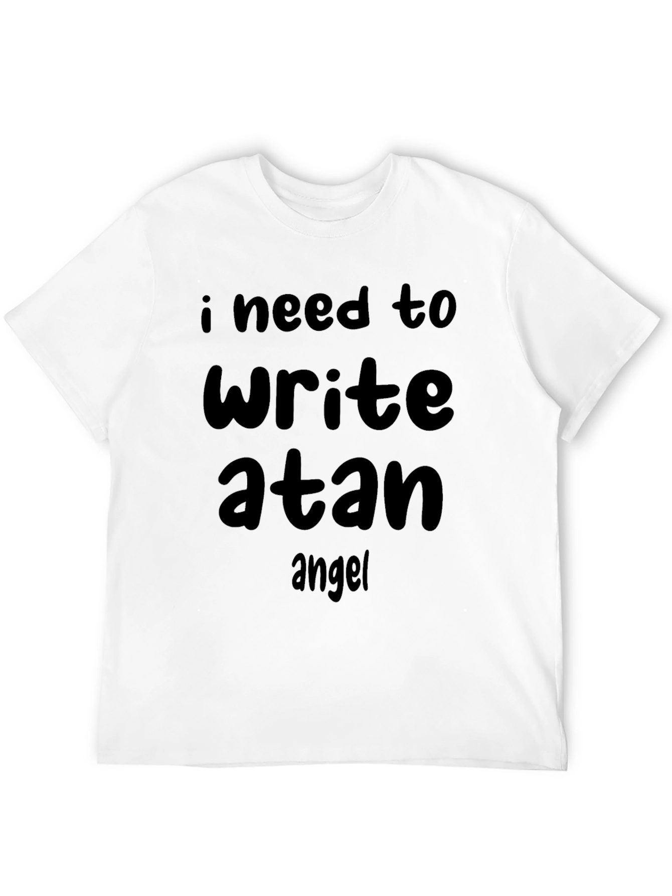 I need to write a Tan Angel Tee