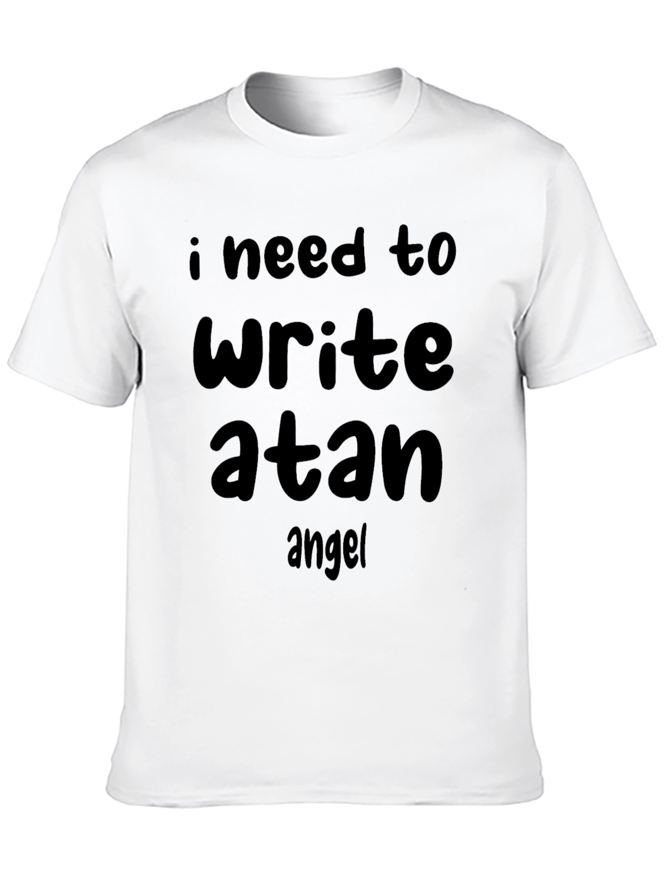 I need to write a Tan Angel Tee