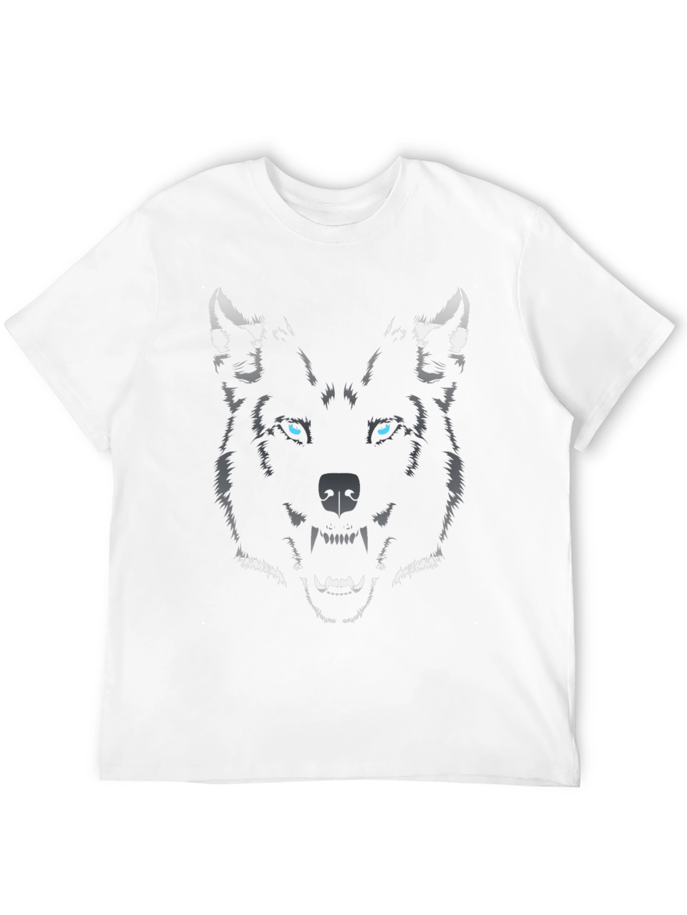 Wolf Graphic Tee - Mens Black T-Shirt