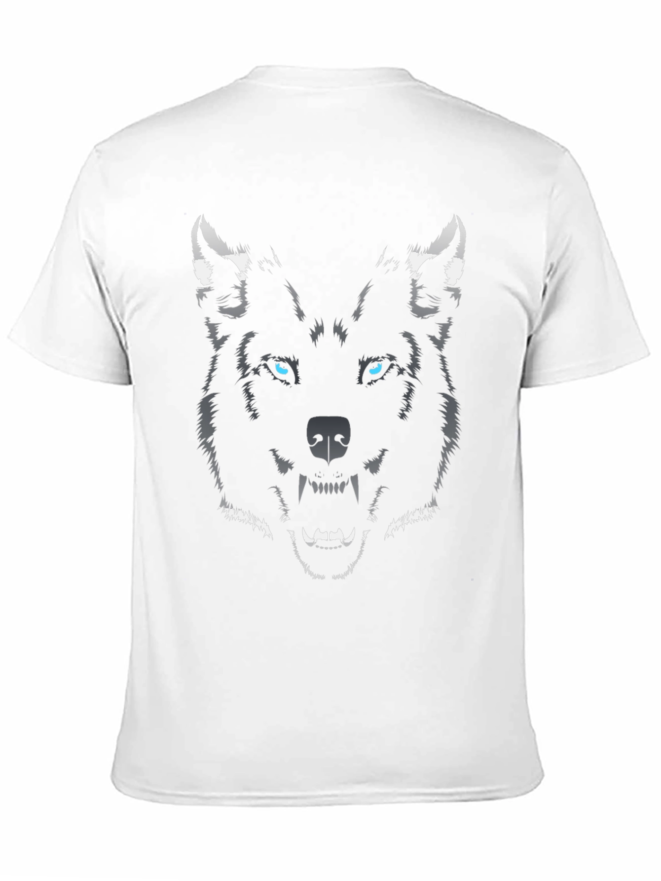 Wolf Graphic Tee - Mens Black T-Shirt