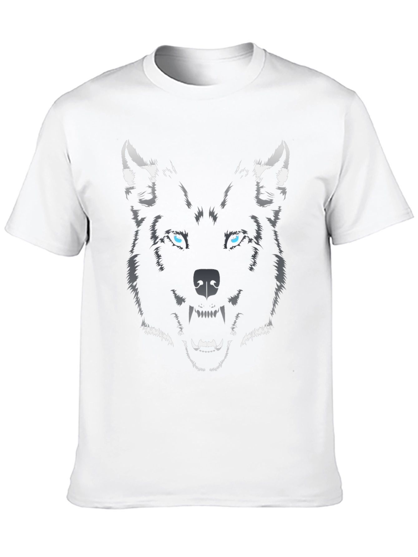 Wolf Graphic Tee - Mens Black T-Shirt