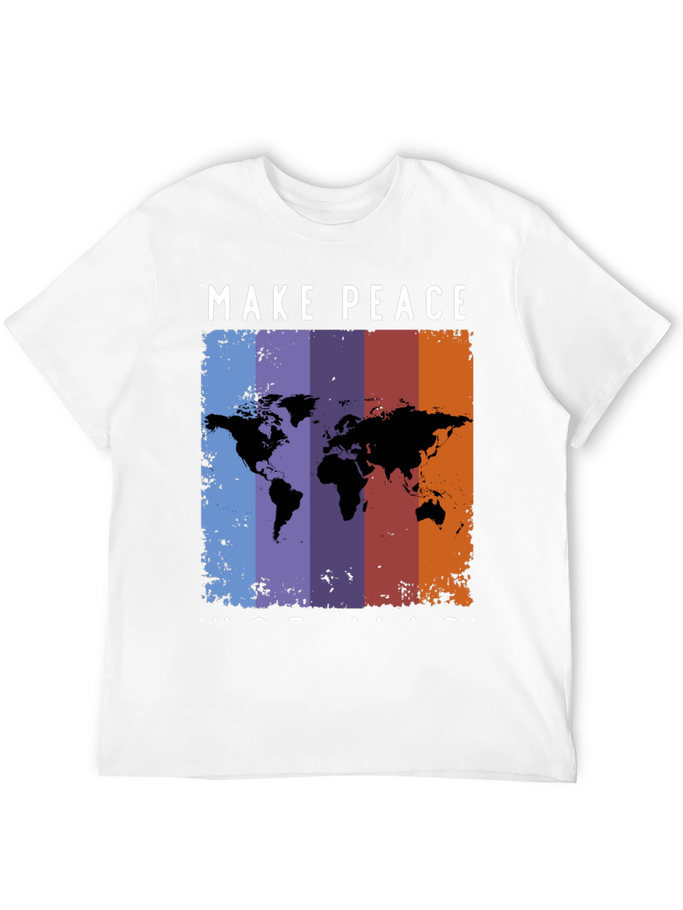 Peace Map Graphic T-Shirt