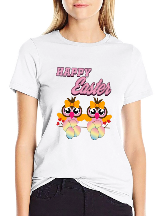Happy Easter Owls T-Shirt