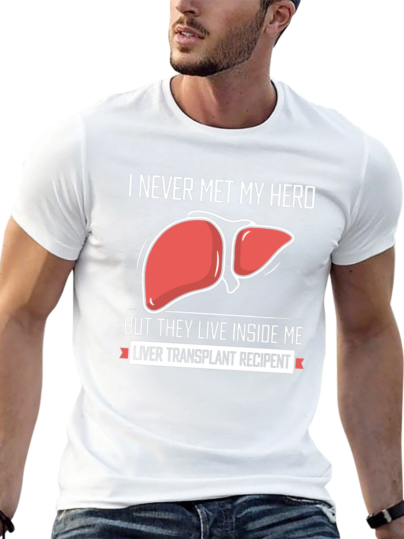 Liver Transplant Recipient Graphic T-Shirt
