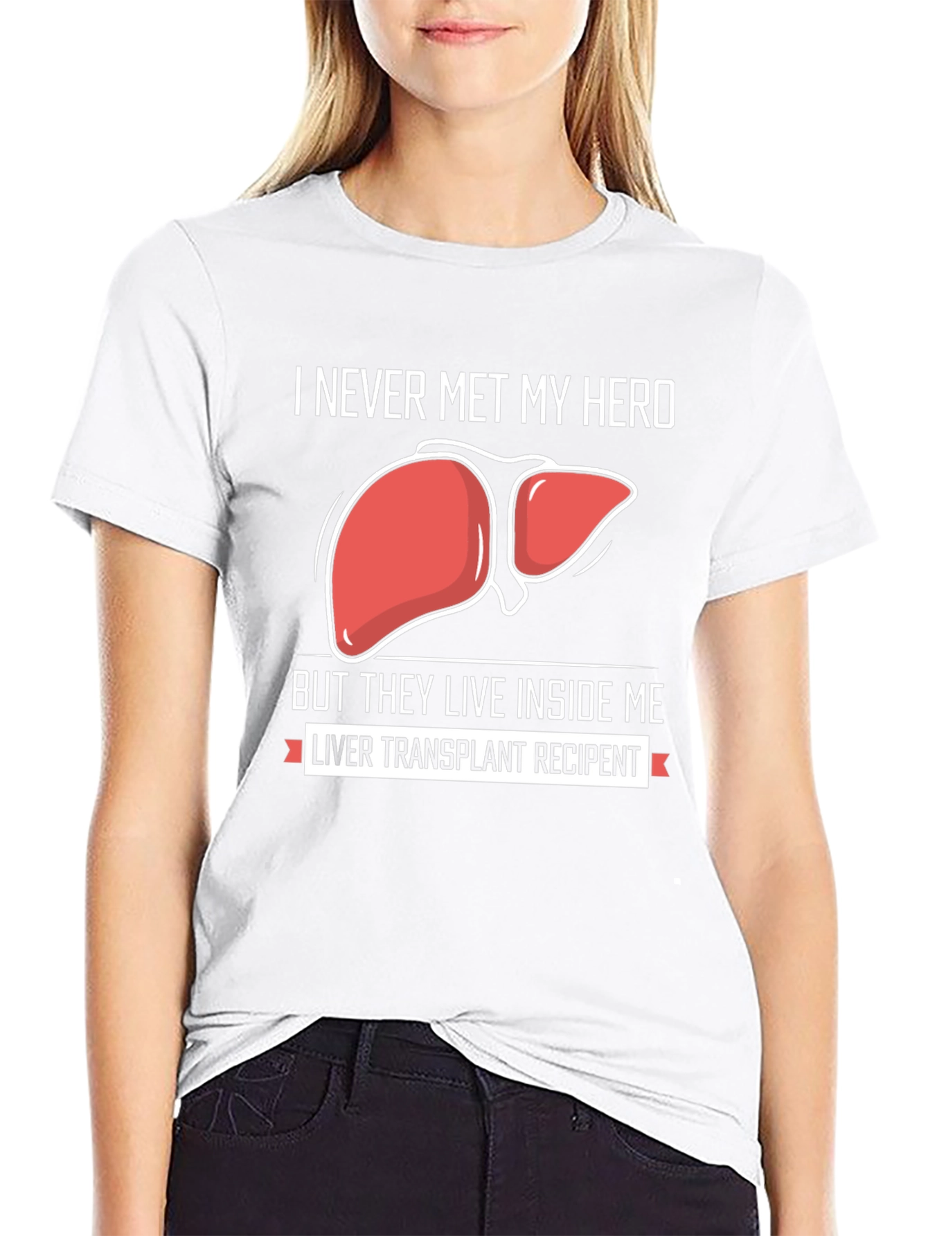 Liver Transplant Recipient Graphic T-Shirt