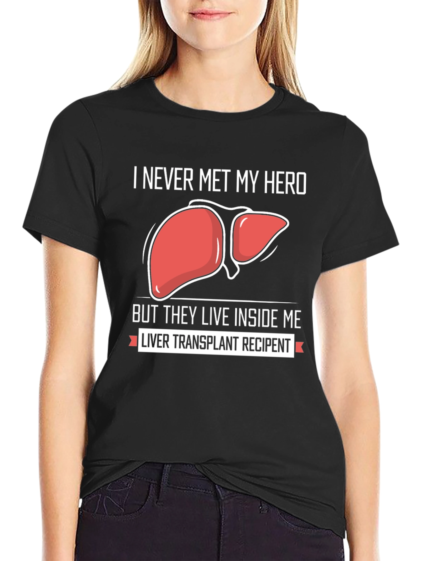 Liver Transplant Recipient Graphic T-Shirt