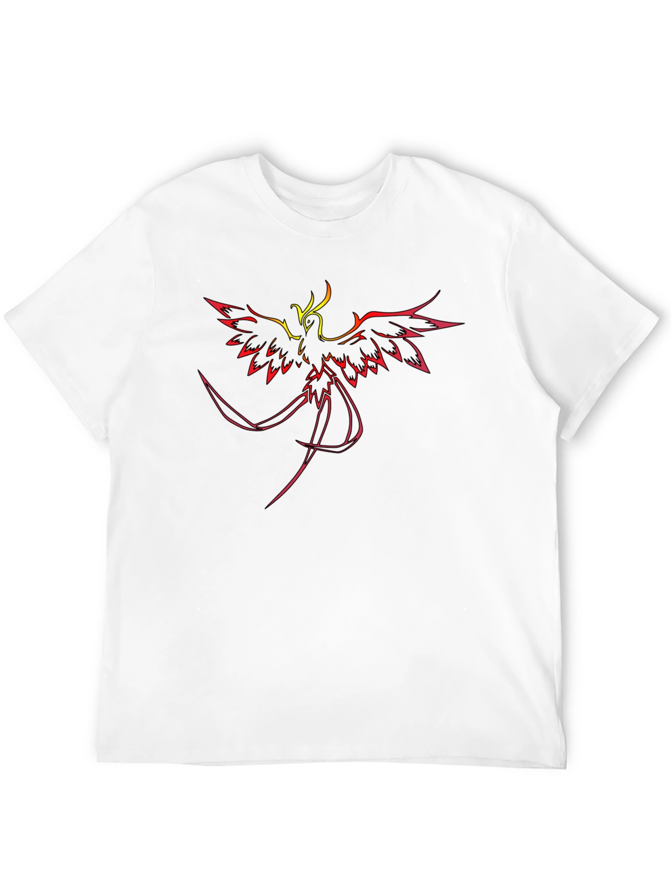 Phoenix Rising Black Graphic Tee