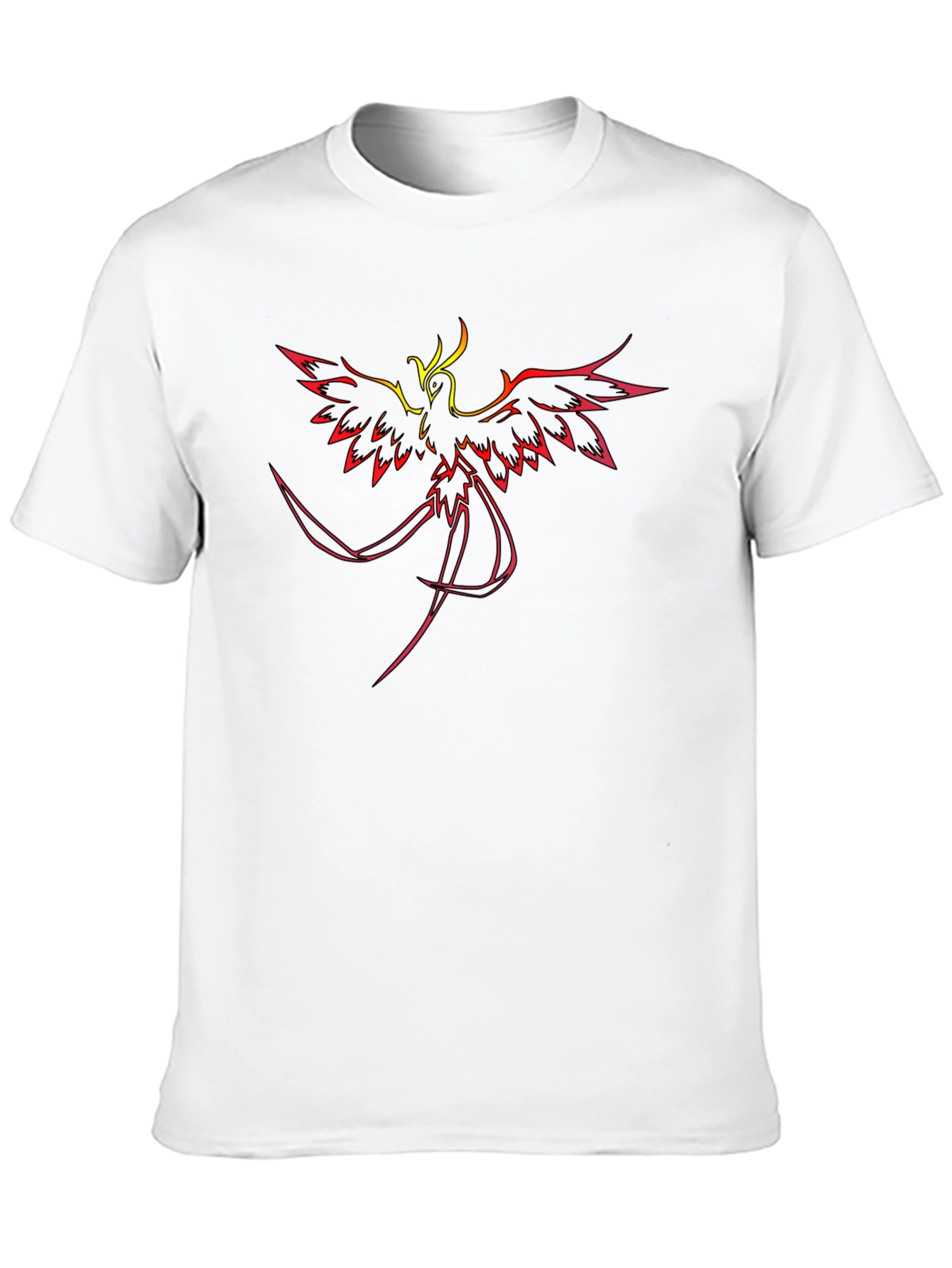 Phoenix Rising Black Graphic Tee