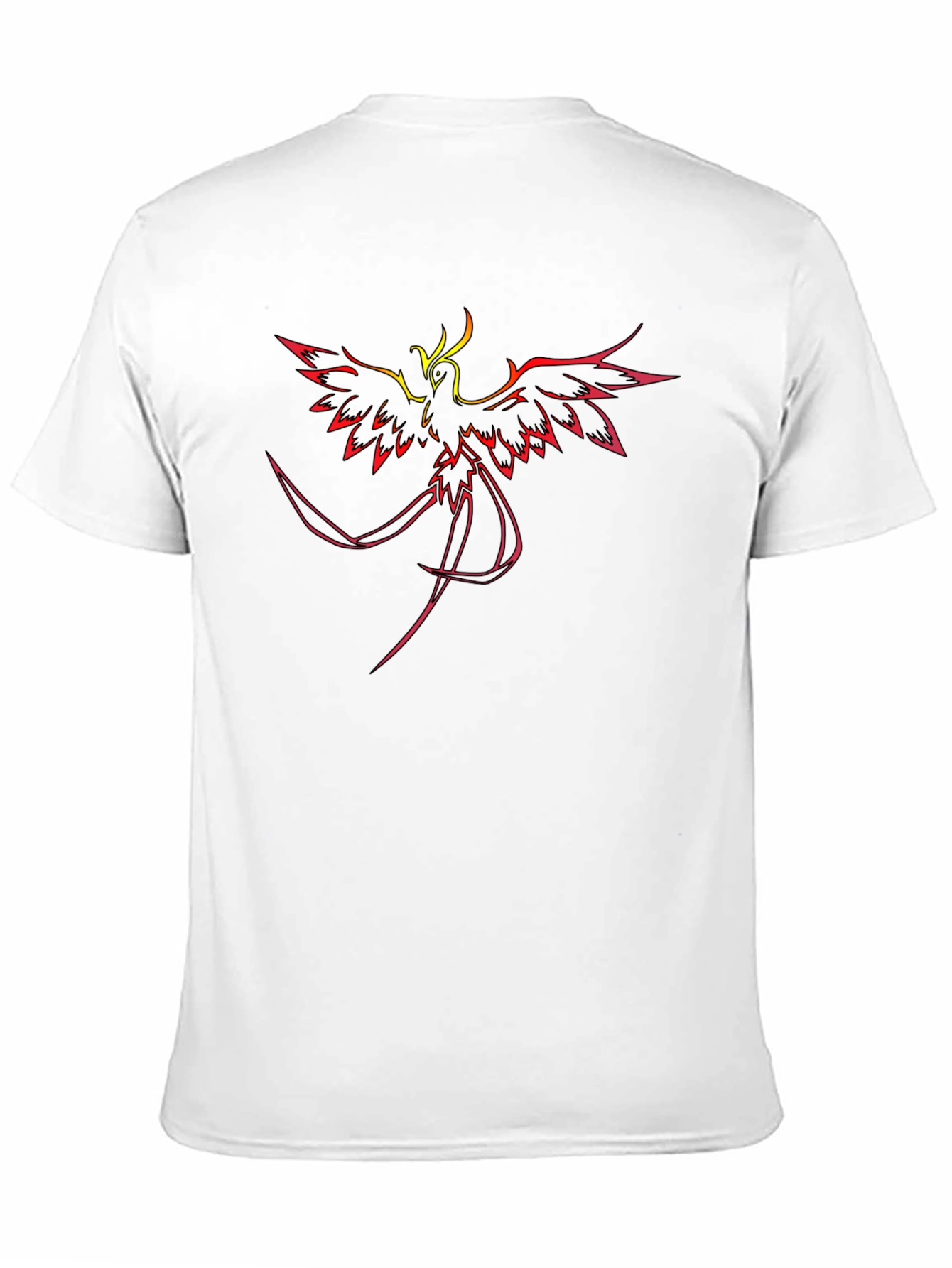 Phoenix Rising Black Graphic Tee