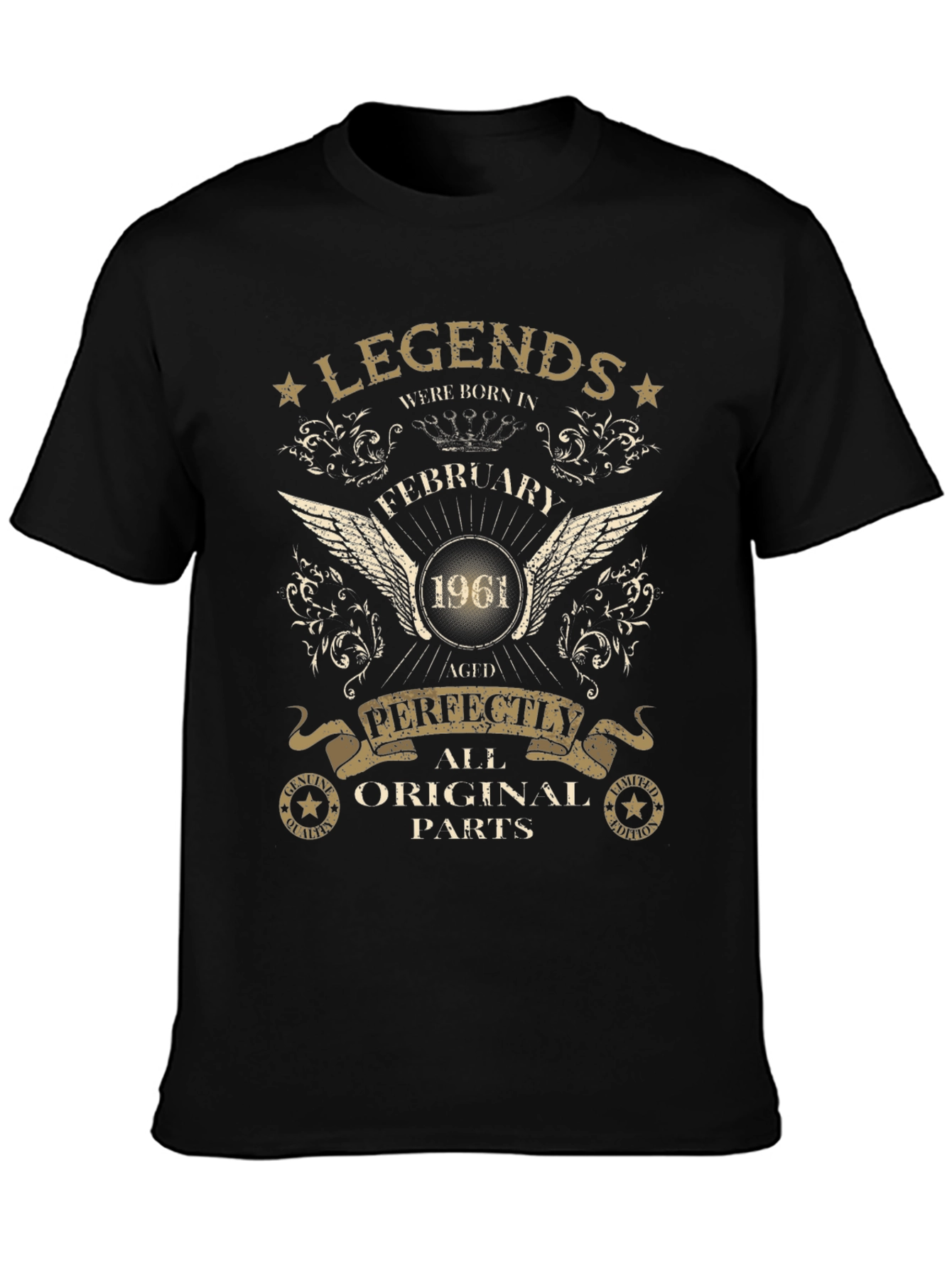 Legends Born In February 1961 T-Shirt