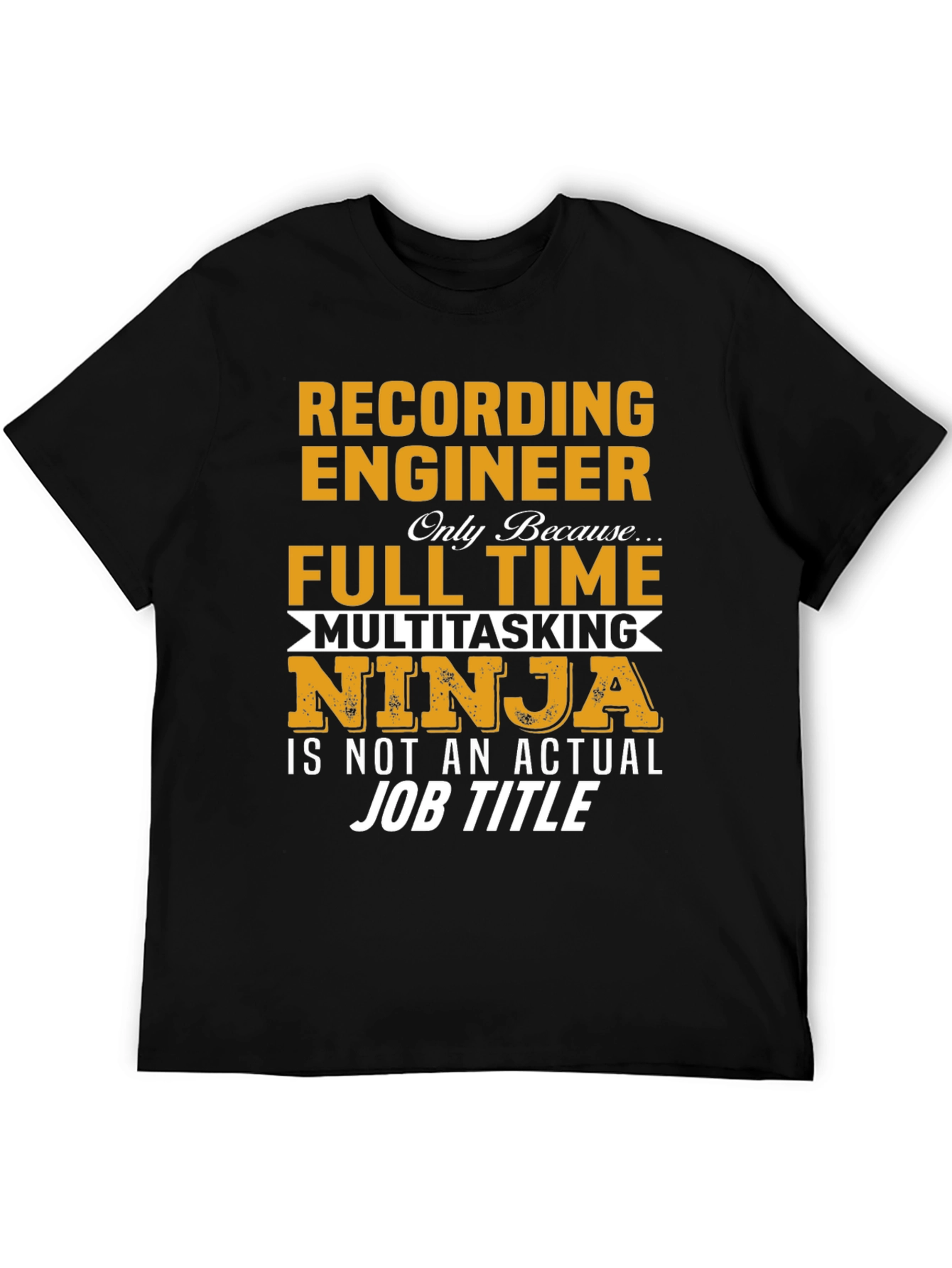 Recording Engineer Funny T-Shirt