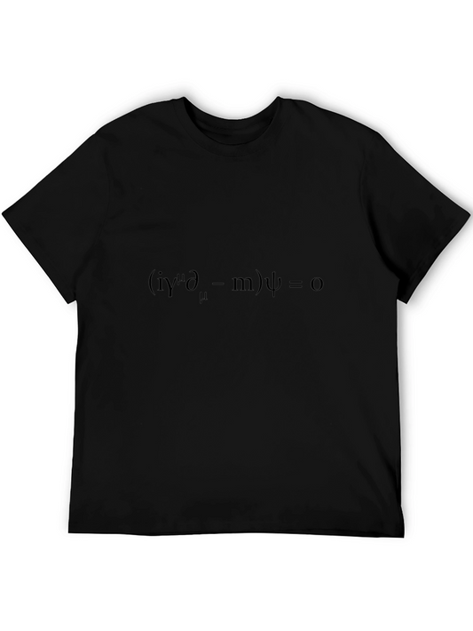 Dirac Equation T-Shirt - Physics Geek Fashion