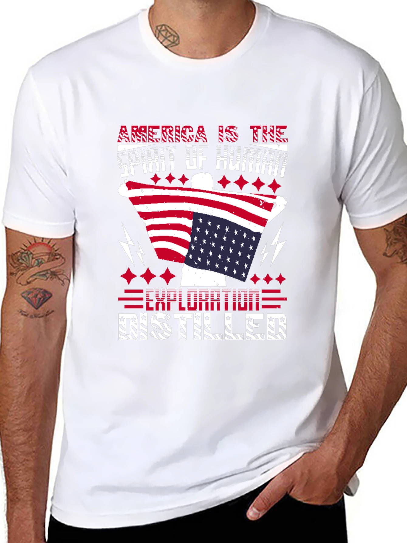 American Spirit Graphic Tee