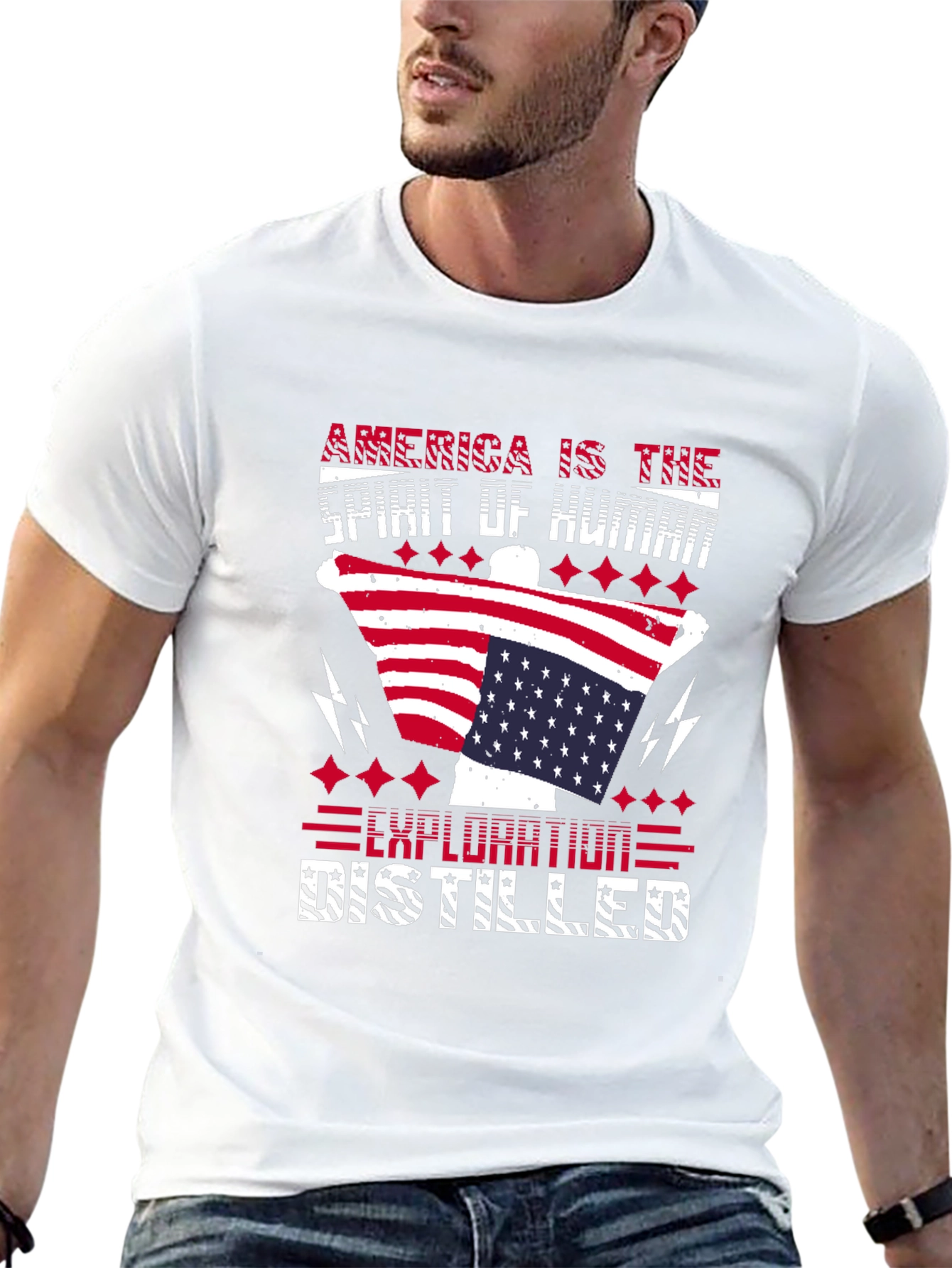 American Spirit Graphic Tee