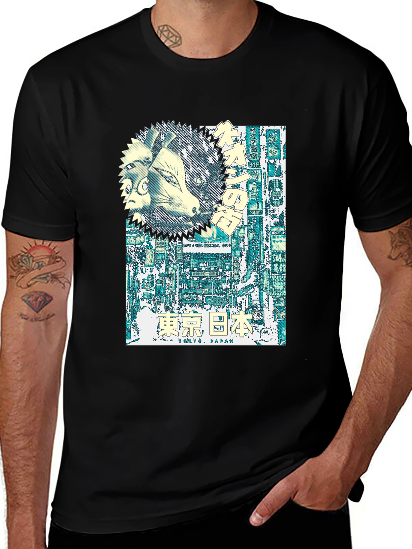 Tokyo Nights Graphic Tee - Urban Style
