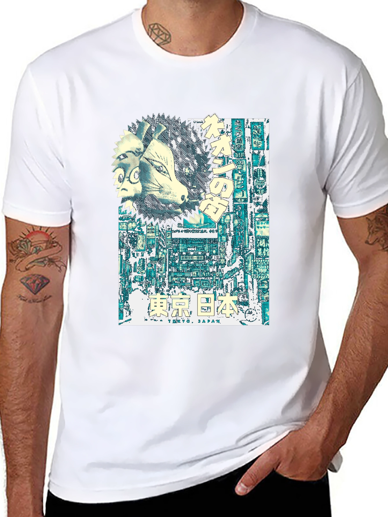 Tokyo Nights Graphic Tee - Urban Style
