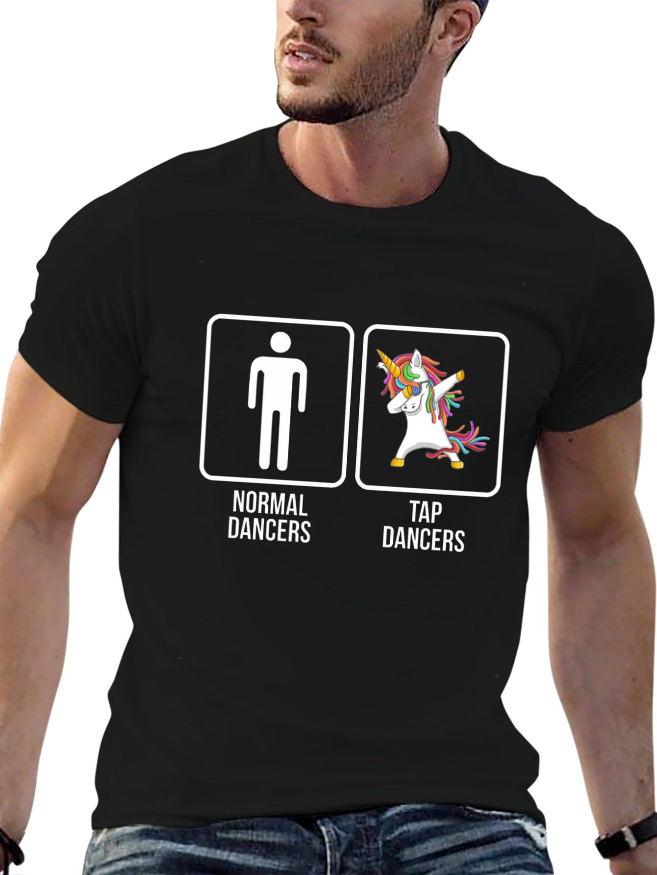 Normal vs Tap Dancers Graphic Tee