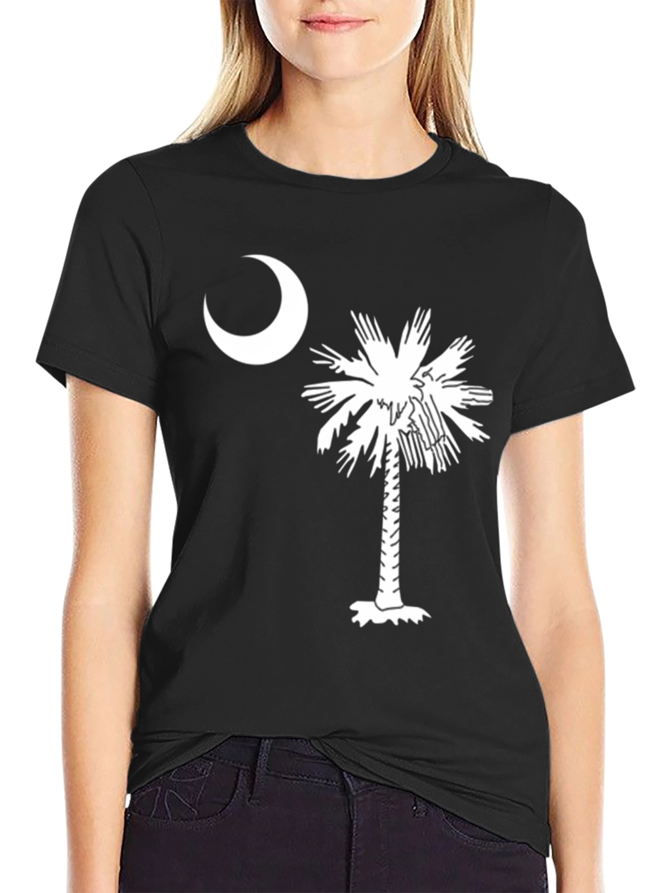 South Carolina Flag Graphic T-Shirt