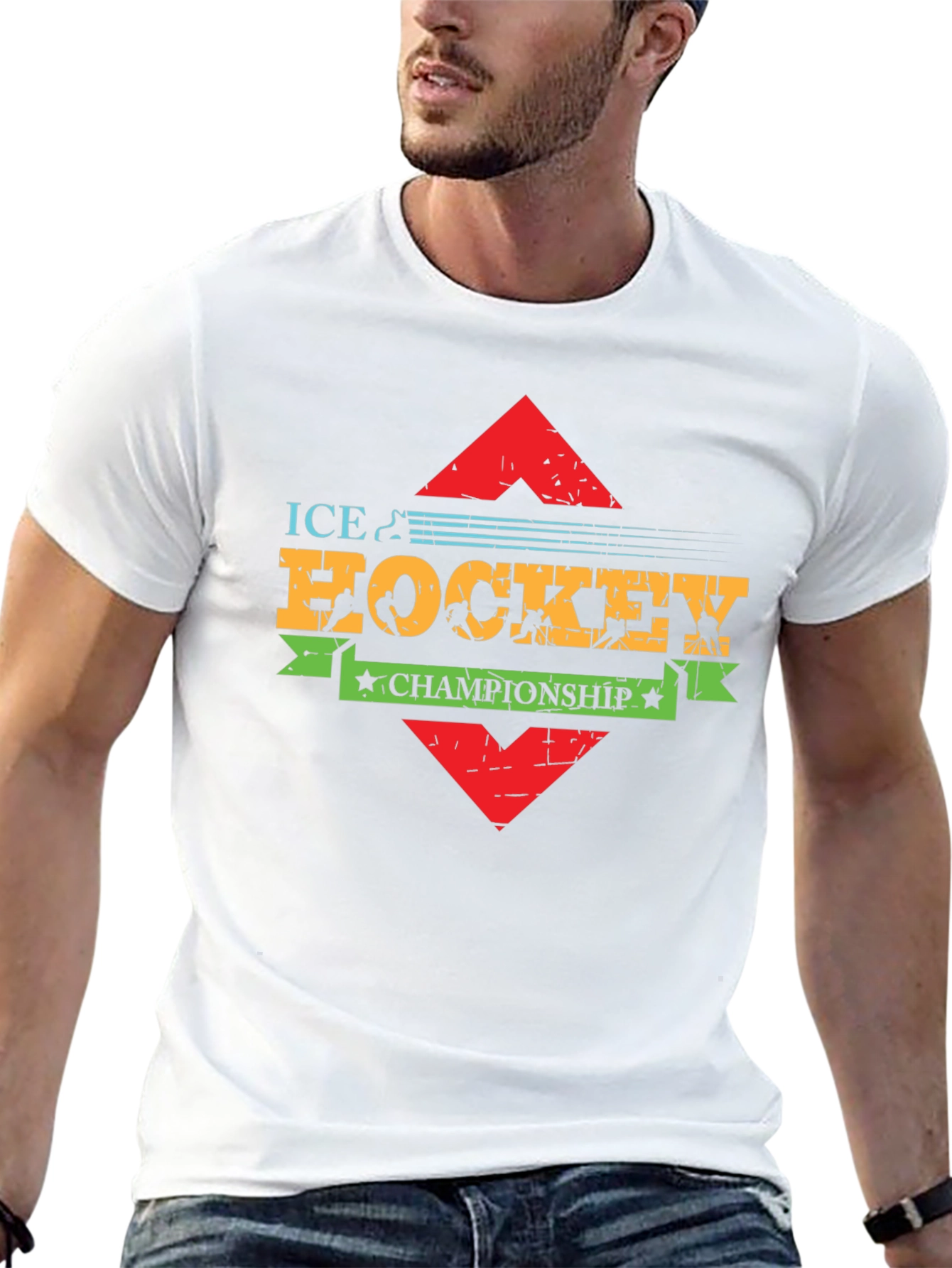 Ice Hockey Championship Graphic Tee