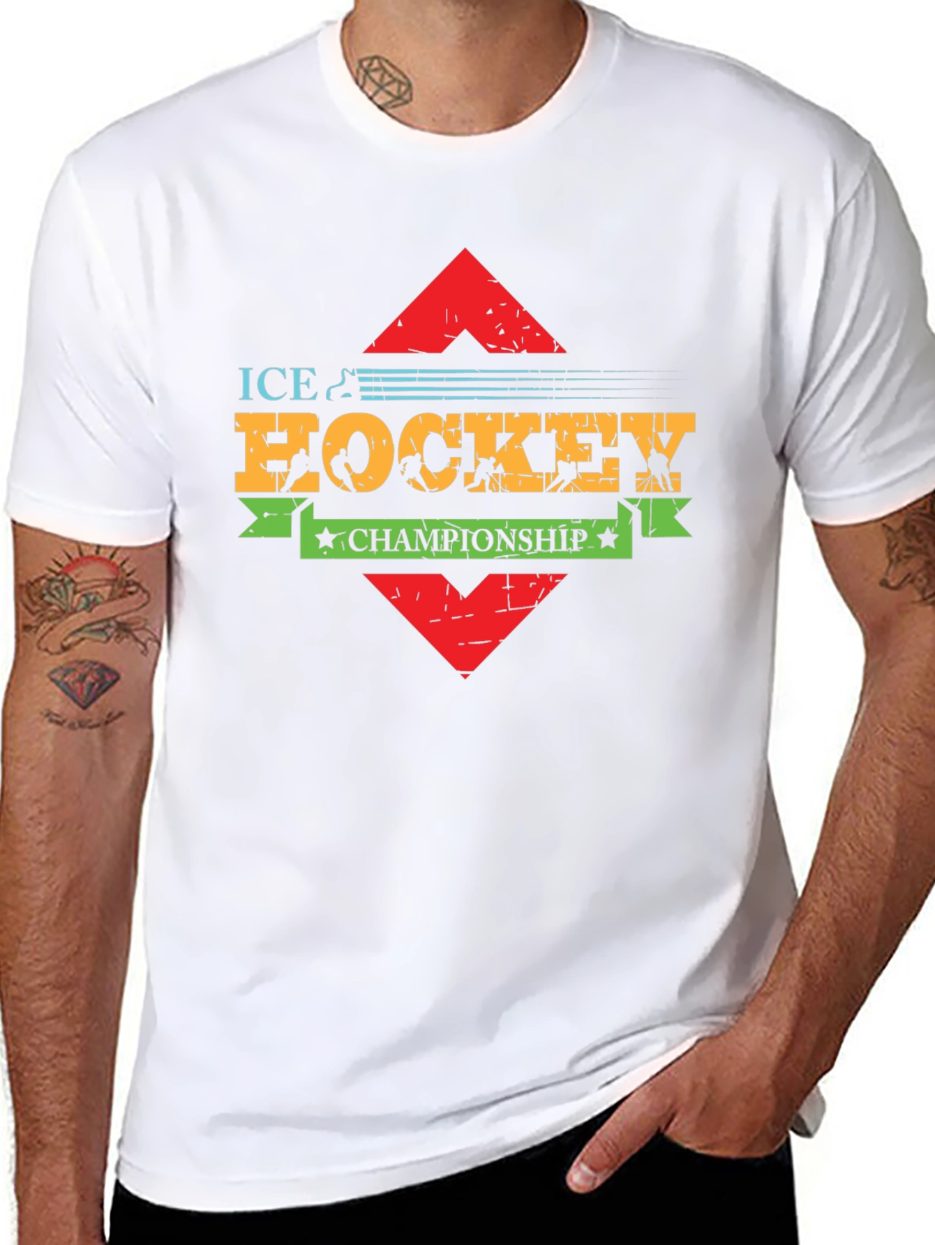 Ice Hockey Championship Graphic Tee